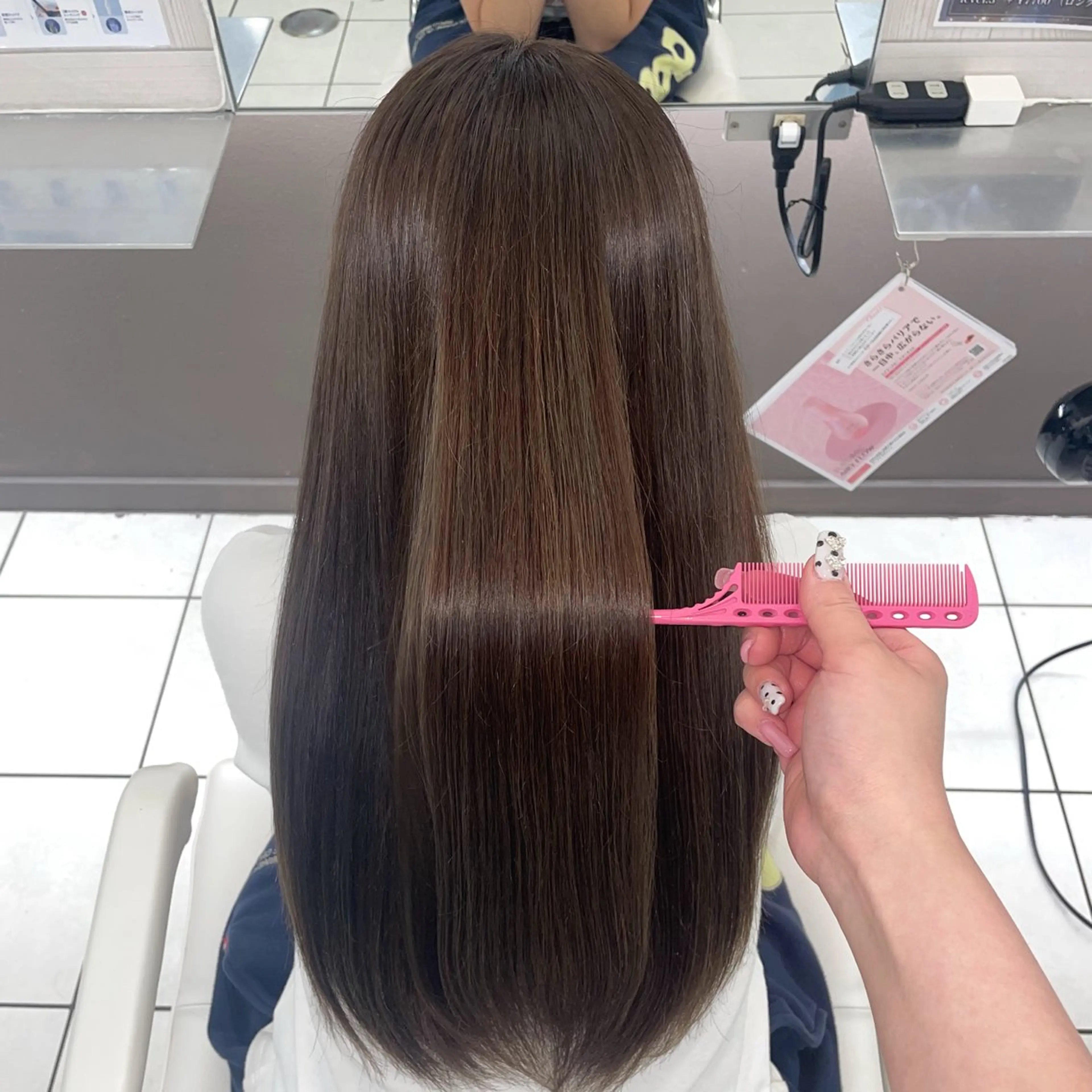 ロング ダブルカラー/艶髪 🪽minoriのヘアスタイル