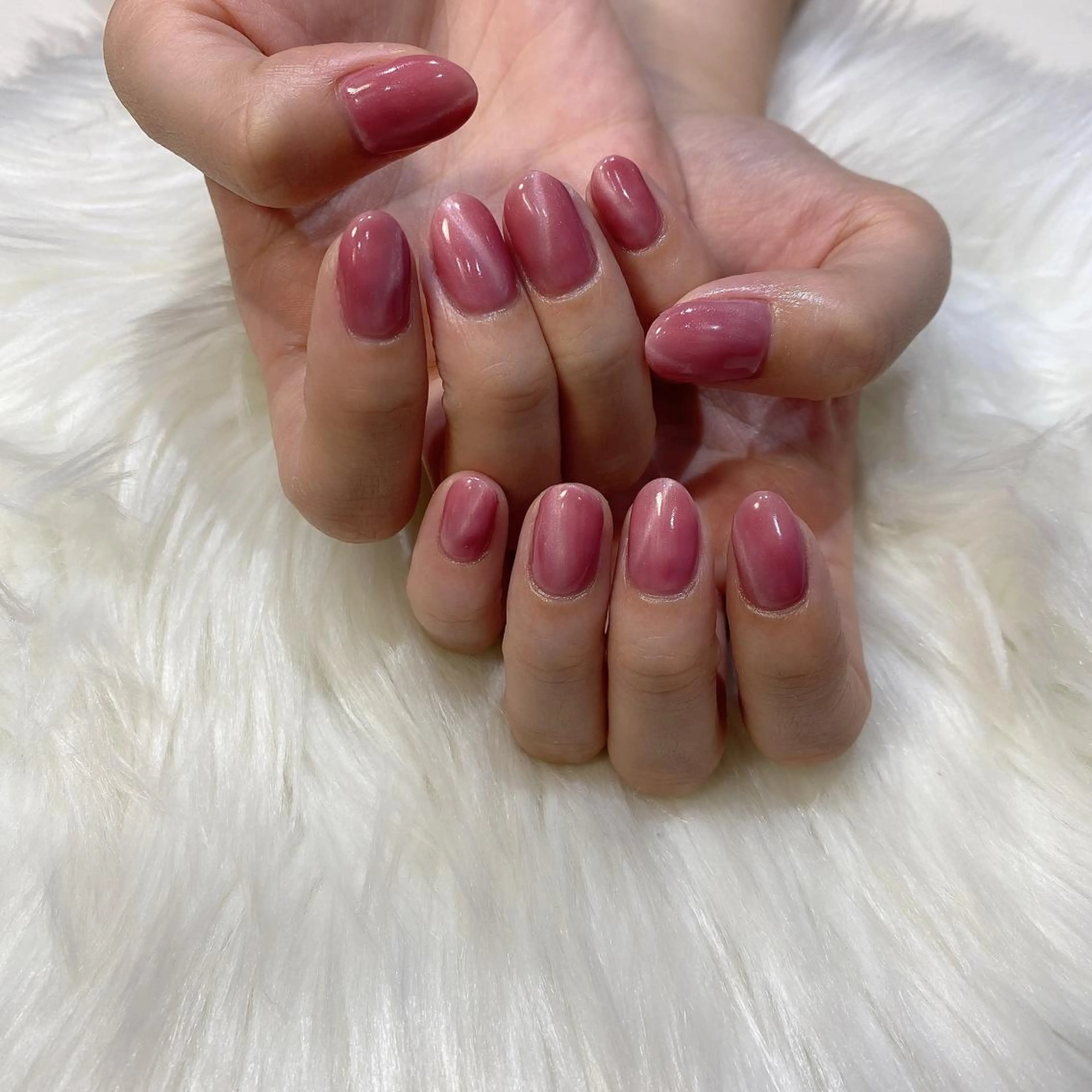 ネイル マグネットネイル ハンドネイル 西岡 杏のネイルデザイン