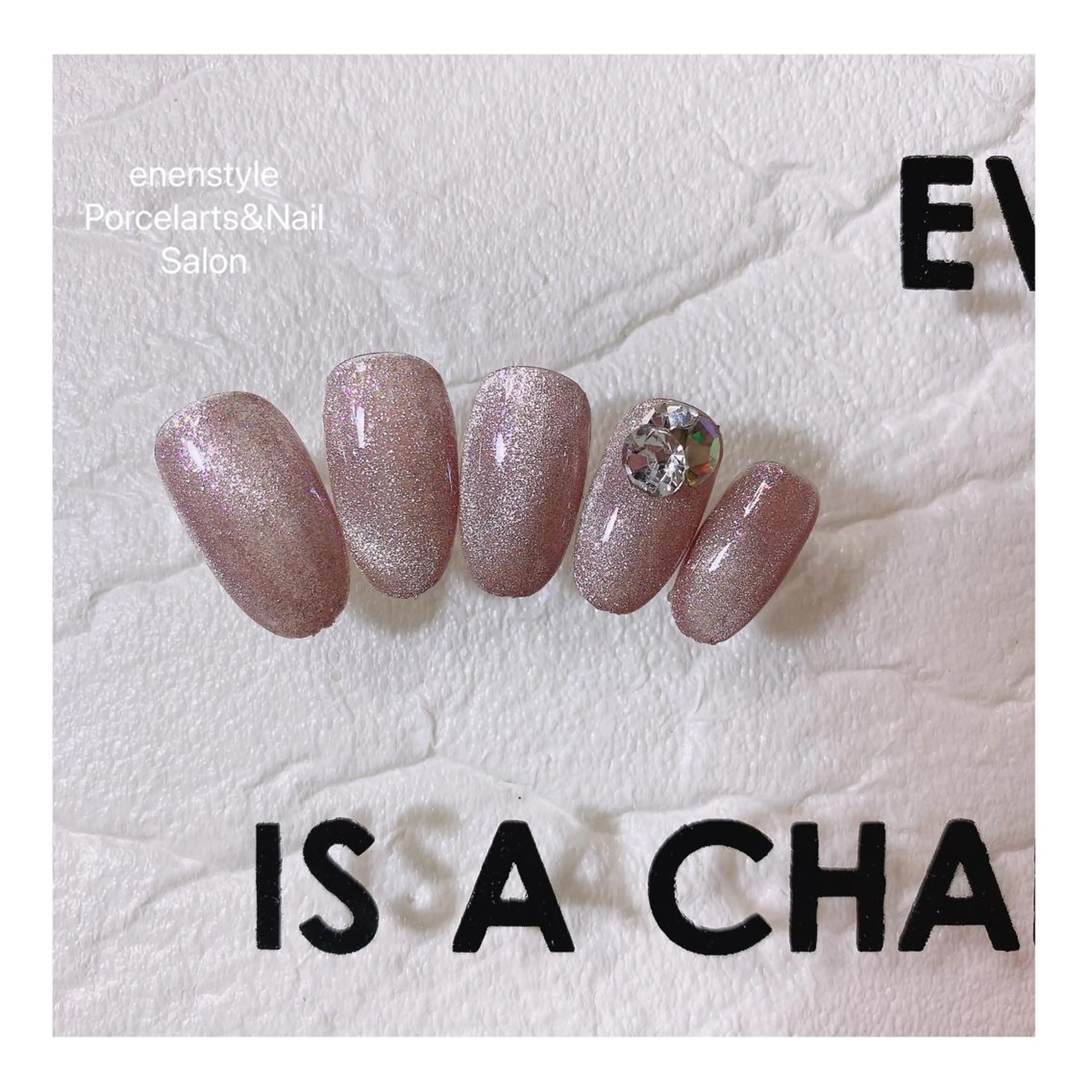 ミディアム ネイル ハンドネイル 👑enen style👑のネイルデザイン