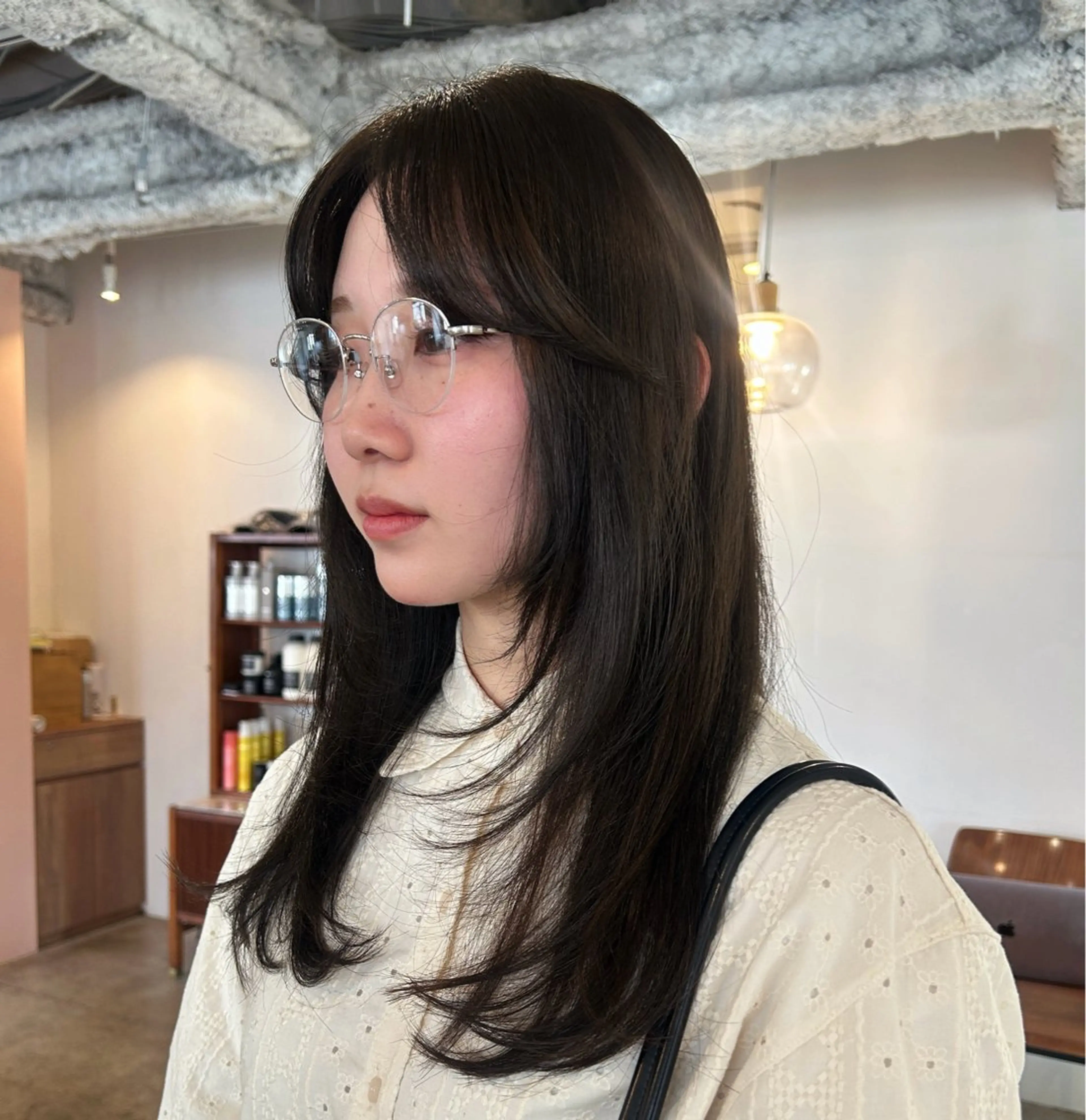 ロング カラー ヘアアレンジ 透明感カラー レイヤーカット カット ヘアカラー 🎀suzuna 透明感colorのヘアスタイル