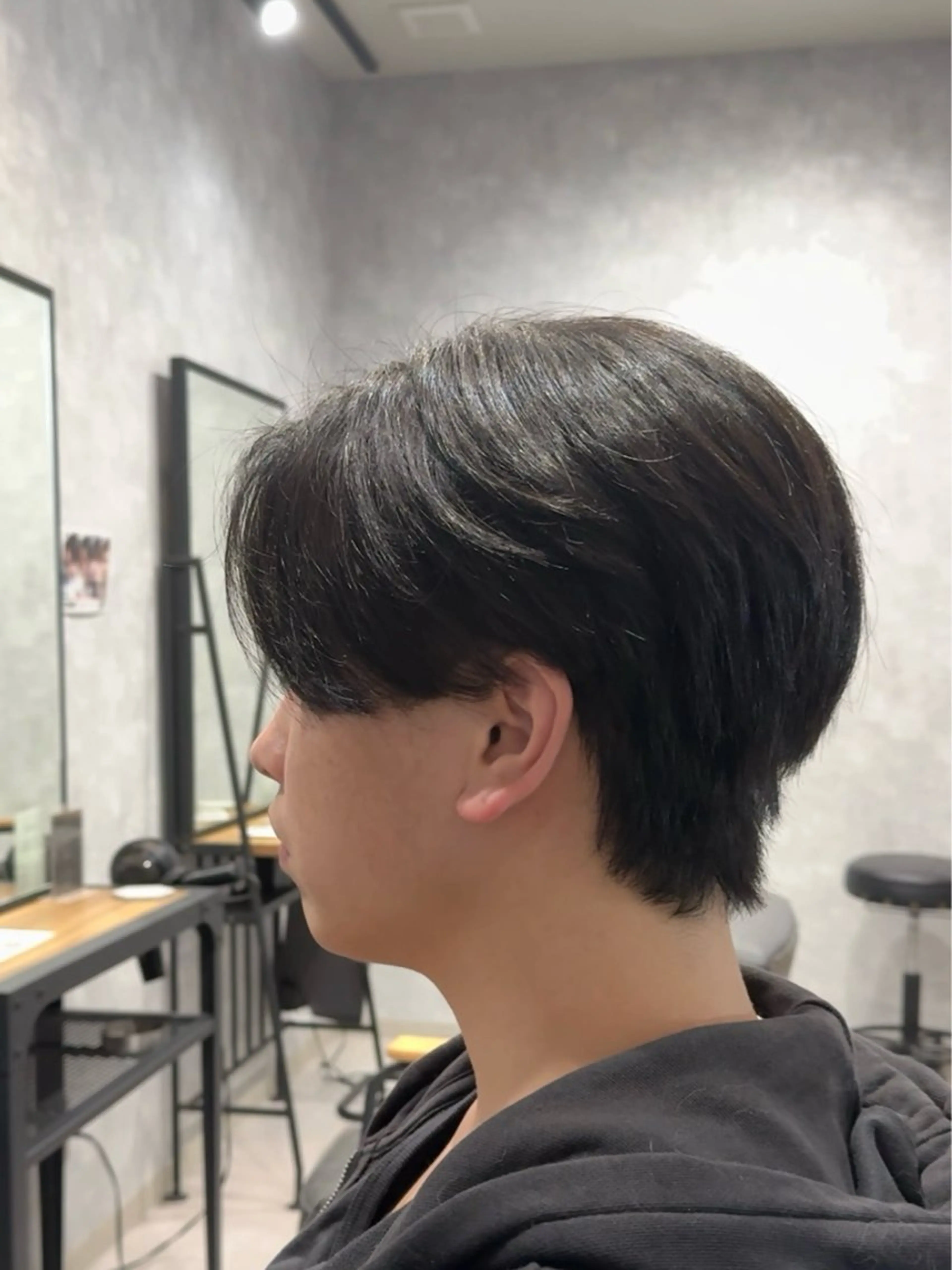 メンズ センターパート カット 🐑メンズパーマ🐑 秋山深【メンズ限定】のヘアスタイル