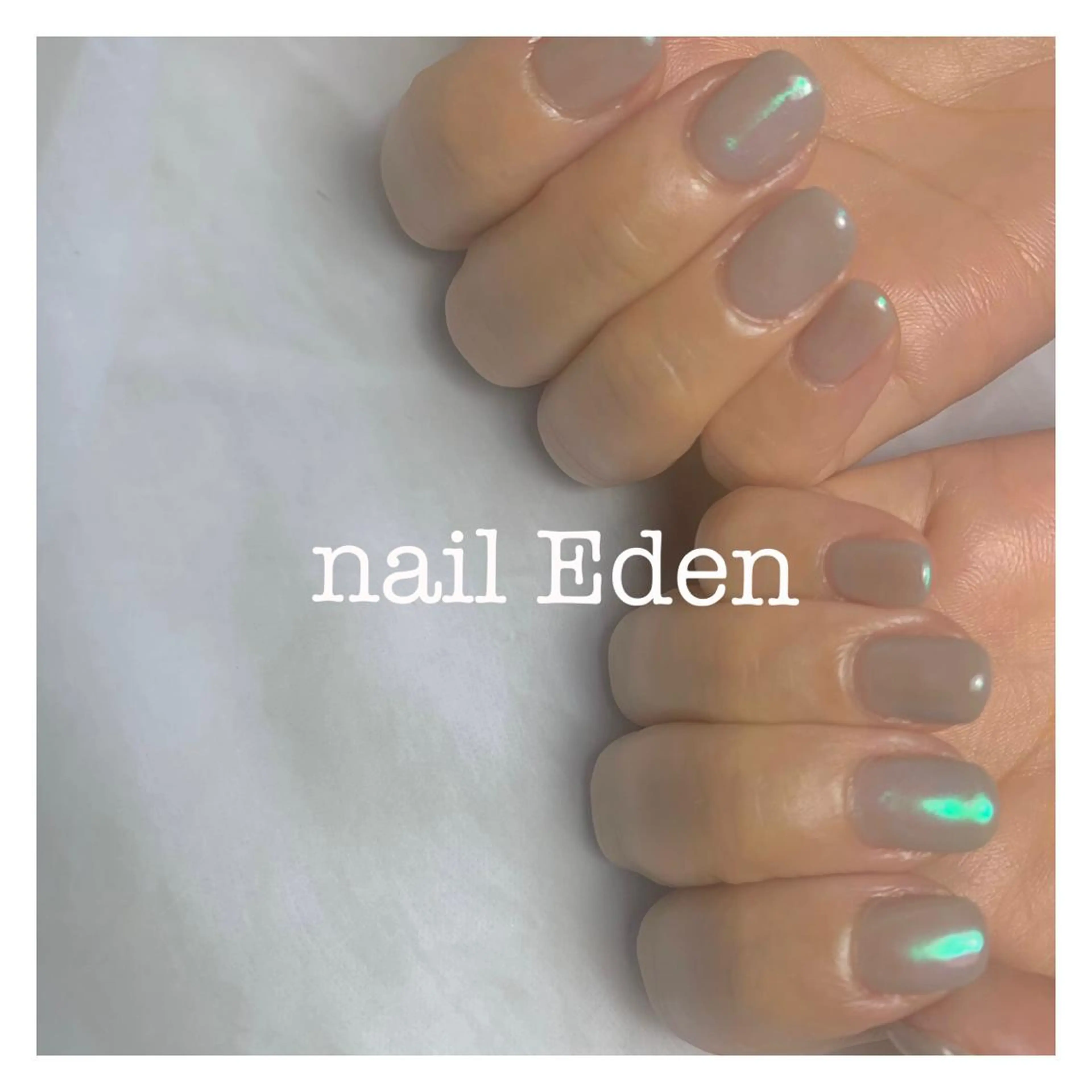 ネイル オーロラネイル 持ち込み Eden　private nail saron所属・Eden ♾️のネイルデザイン