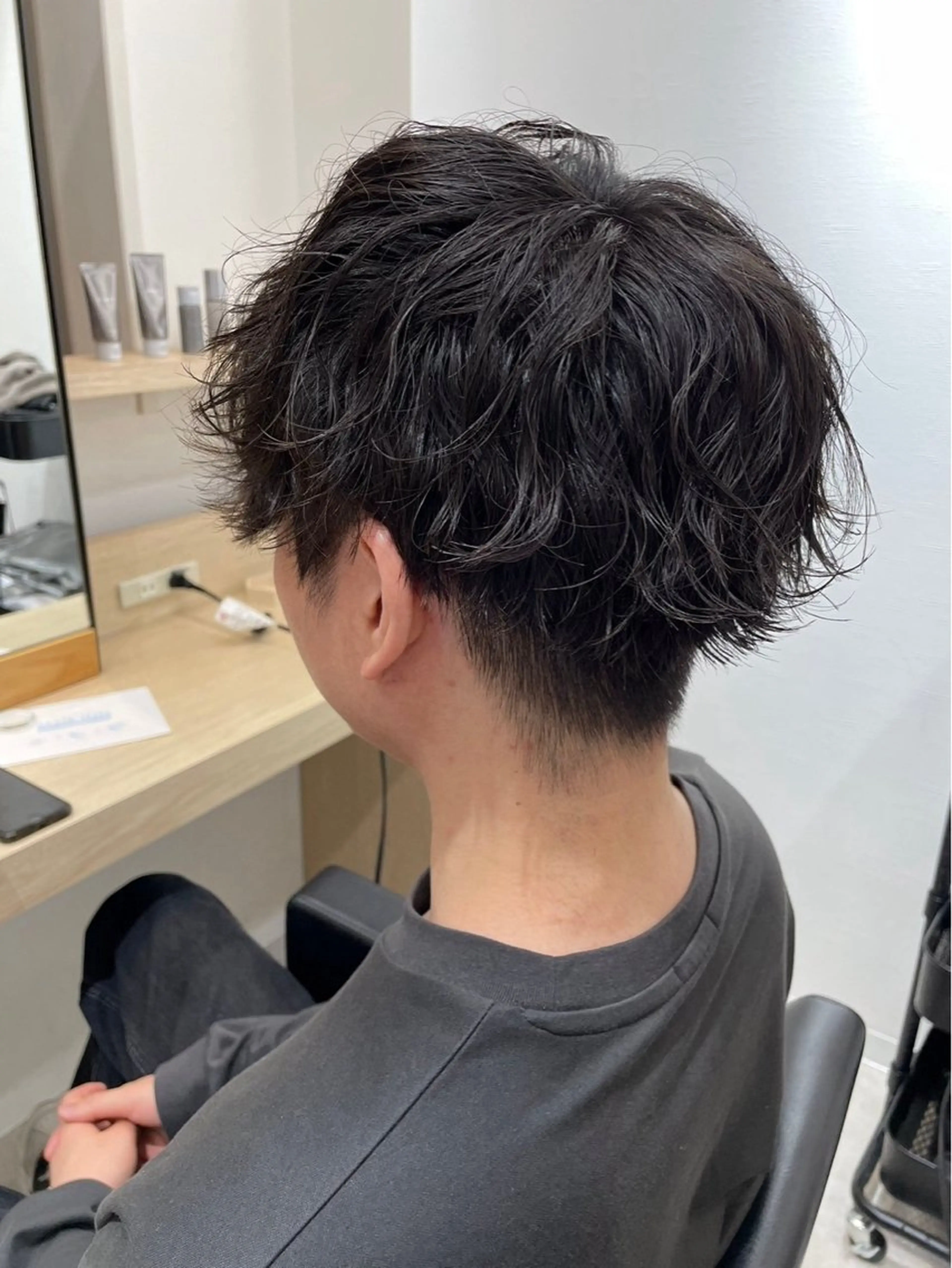 メンズ モデル募集中🐈⬛ 鈴木のヘアスタイル