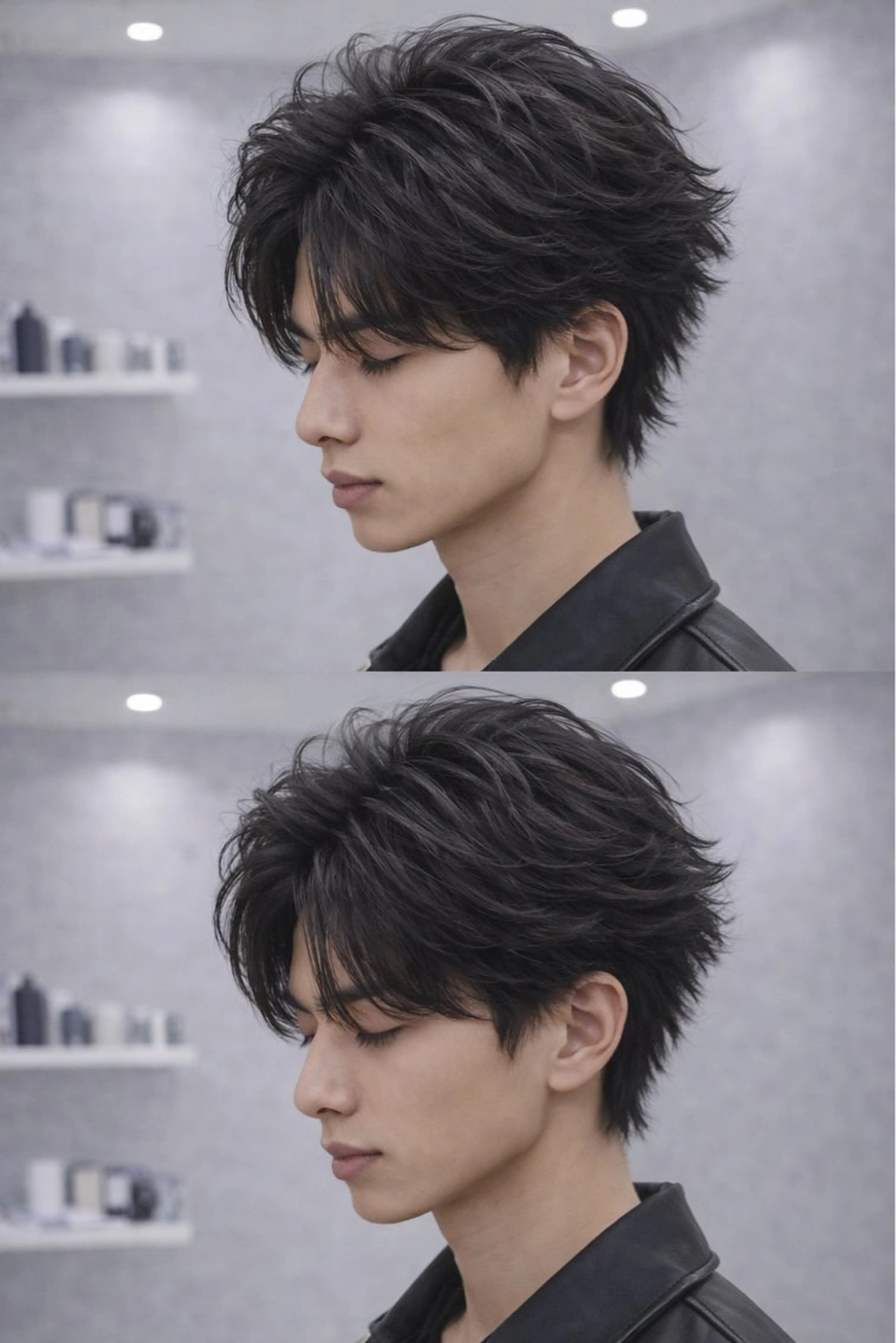 メンズ カット 縮毛矯正 メンズ縮毛矯正指名 No.1KAI🥰のヘアスタイル