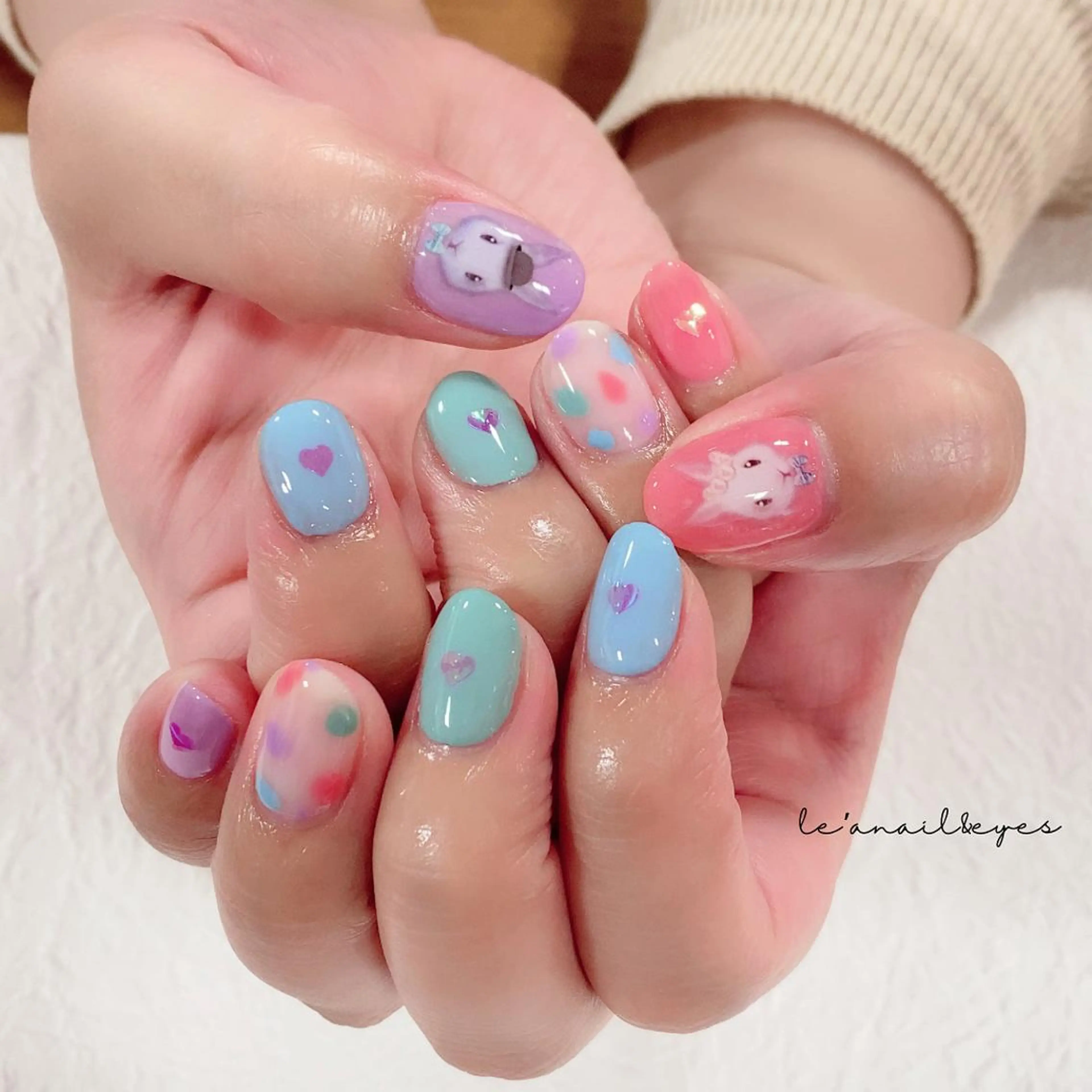 ネイル ハンドネイル Le'a nail&eyesのマツエク・マツパデザイン