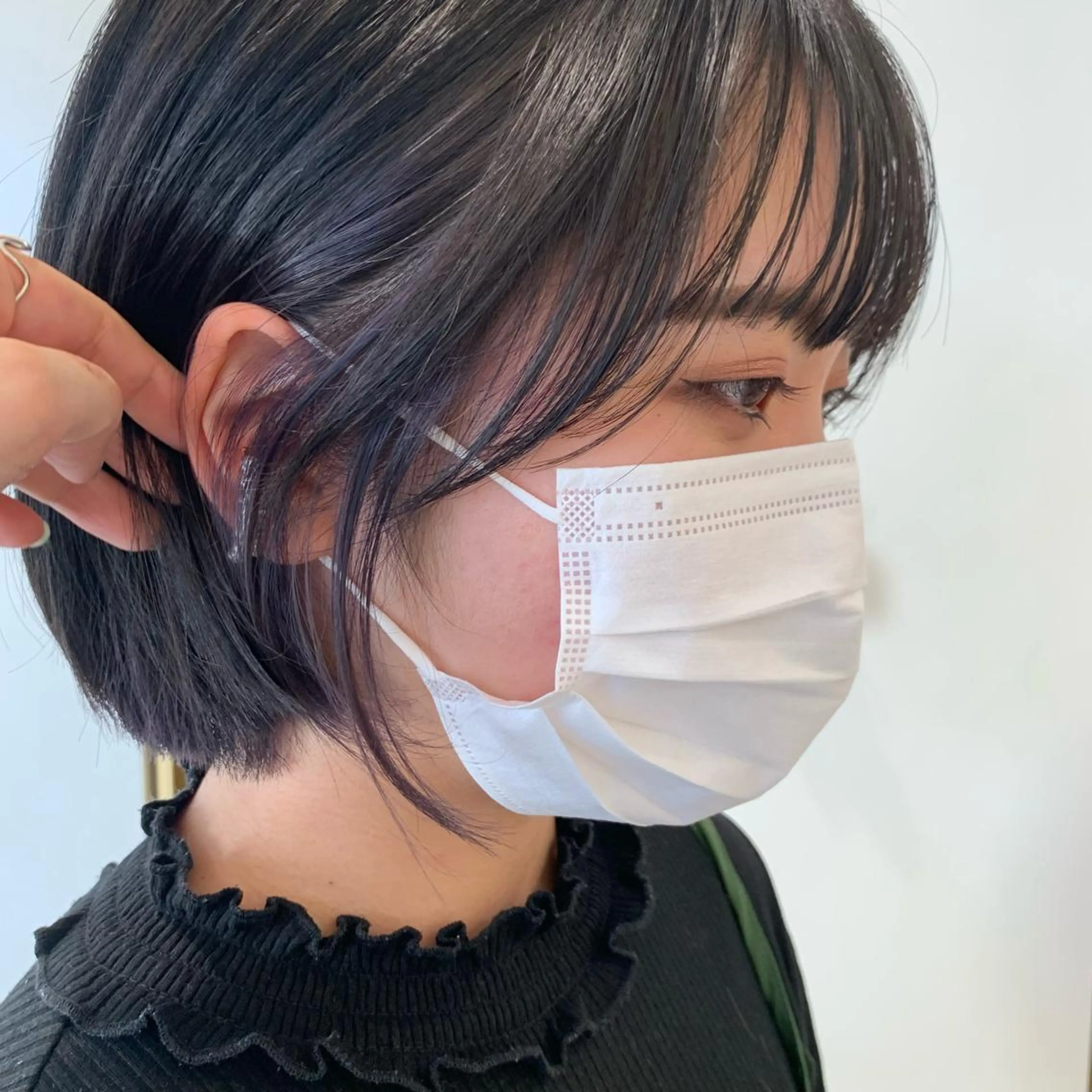 ショート カラー 似合わせカット 小顔カット カット ヘアカラー トリートメント ウスイ ハルカのヘアスタイル