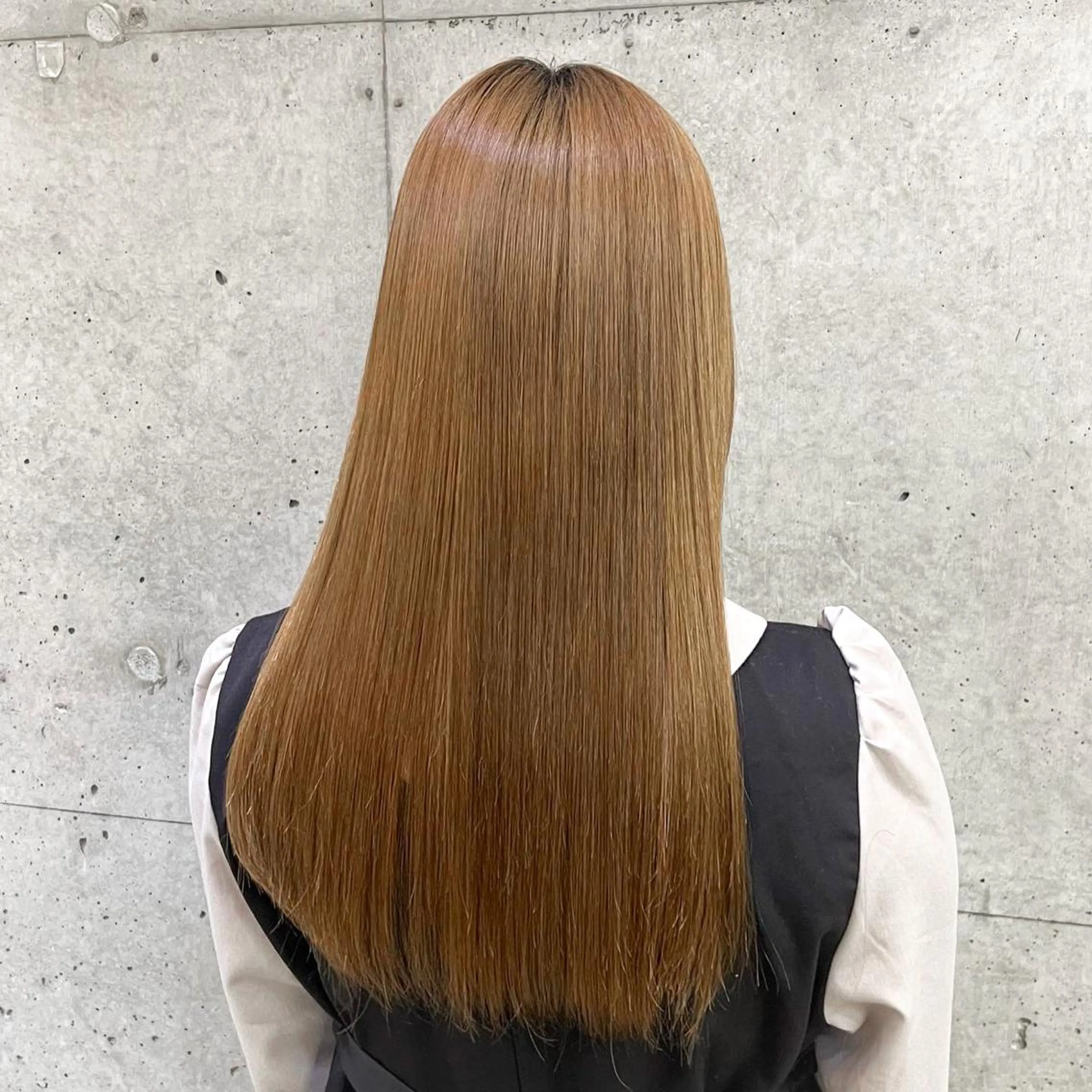 セミロング カラー ✨縮毛矯正/髪質改善 錦糸町/松坂拓馬のヘアスタイル