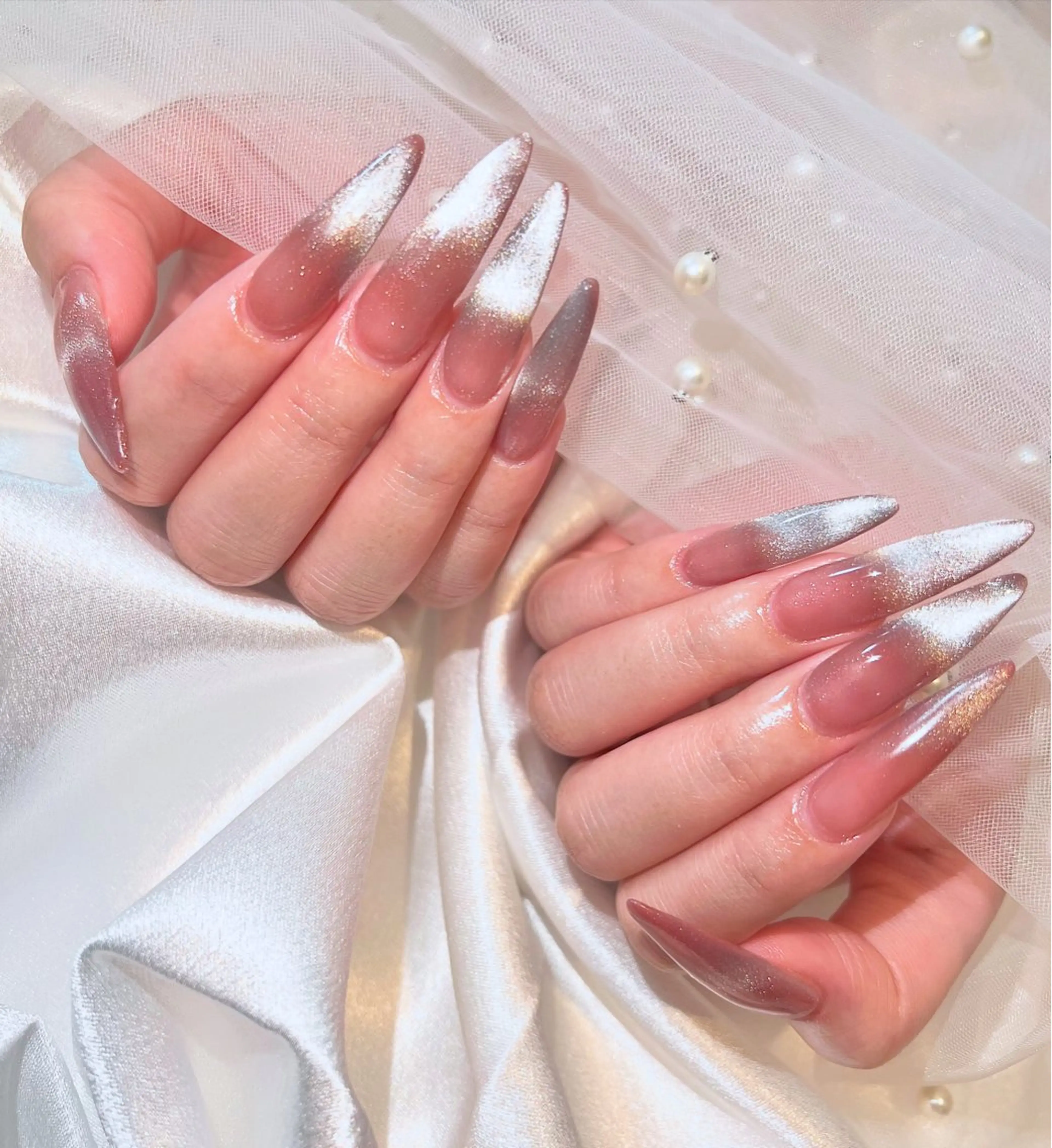 ネイル マグネットネイル ハンドネイル Chun Nailのネイルデザイン