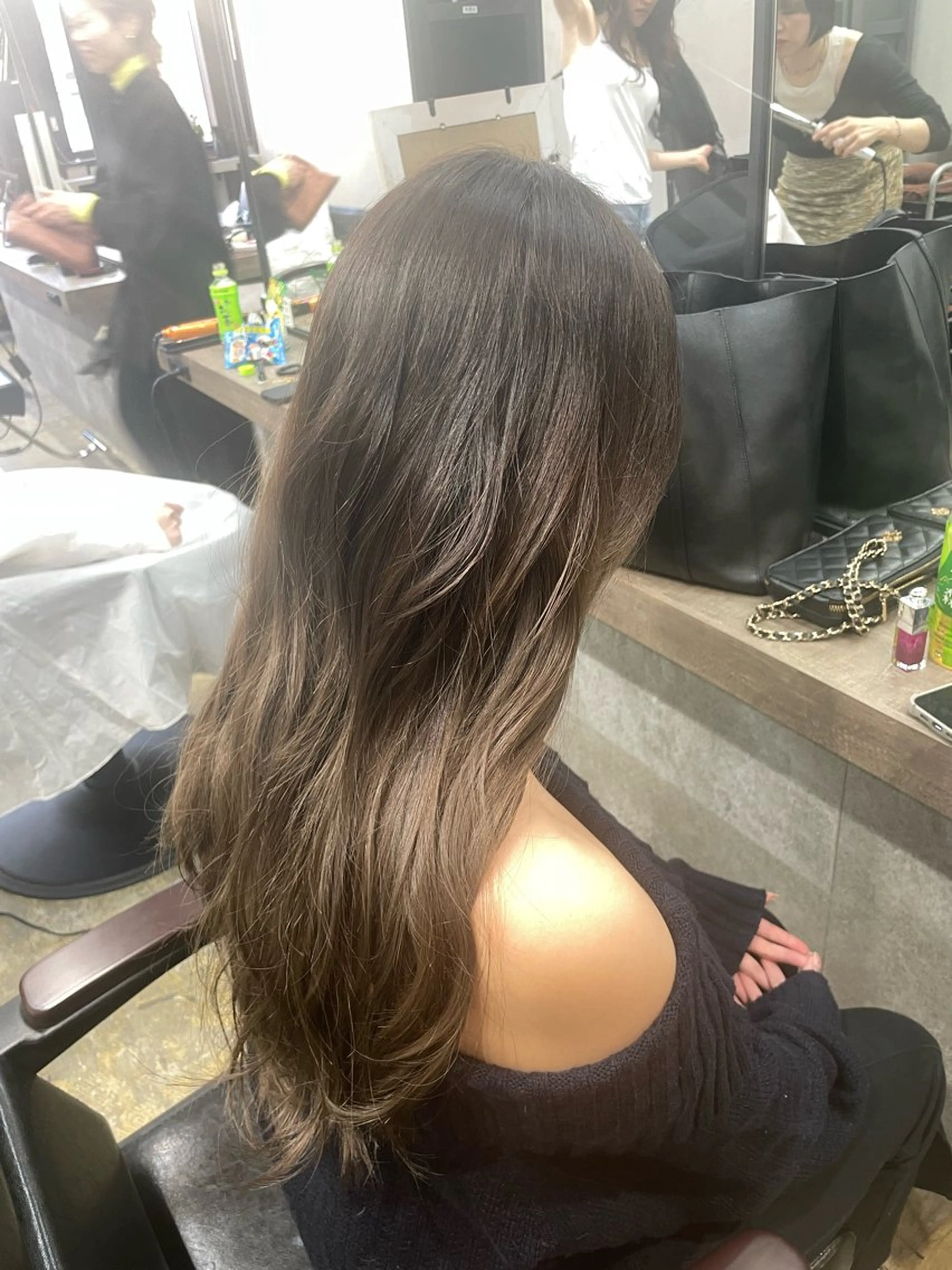 ロング カラー ブリーチ グラデーションカラー ヘアカラー ブレンバイドット所属・ニュアンスカラー/ 🫧レミ(坊主)のヘアスタイル