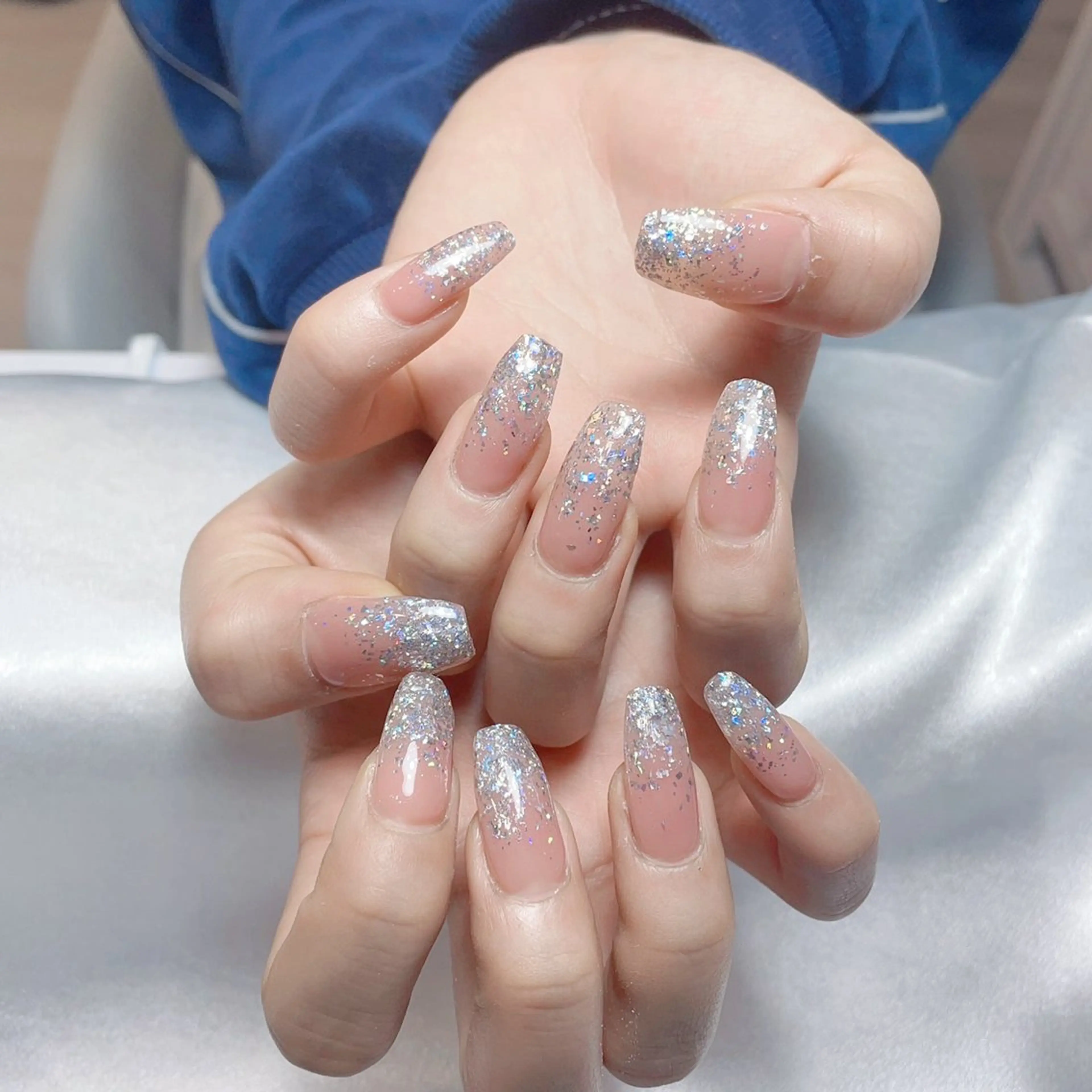ネイル 長さ出し 持ち込み ハンドネイル Bél Nail salonのネイルデザイン