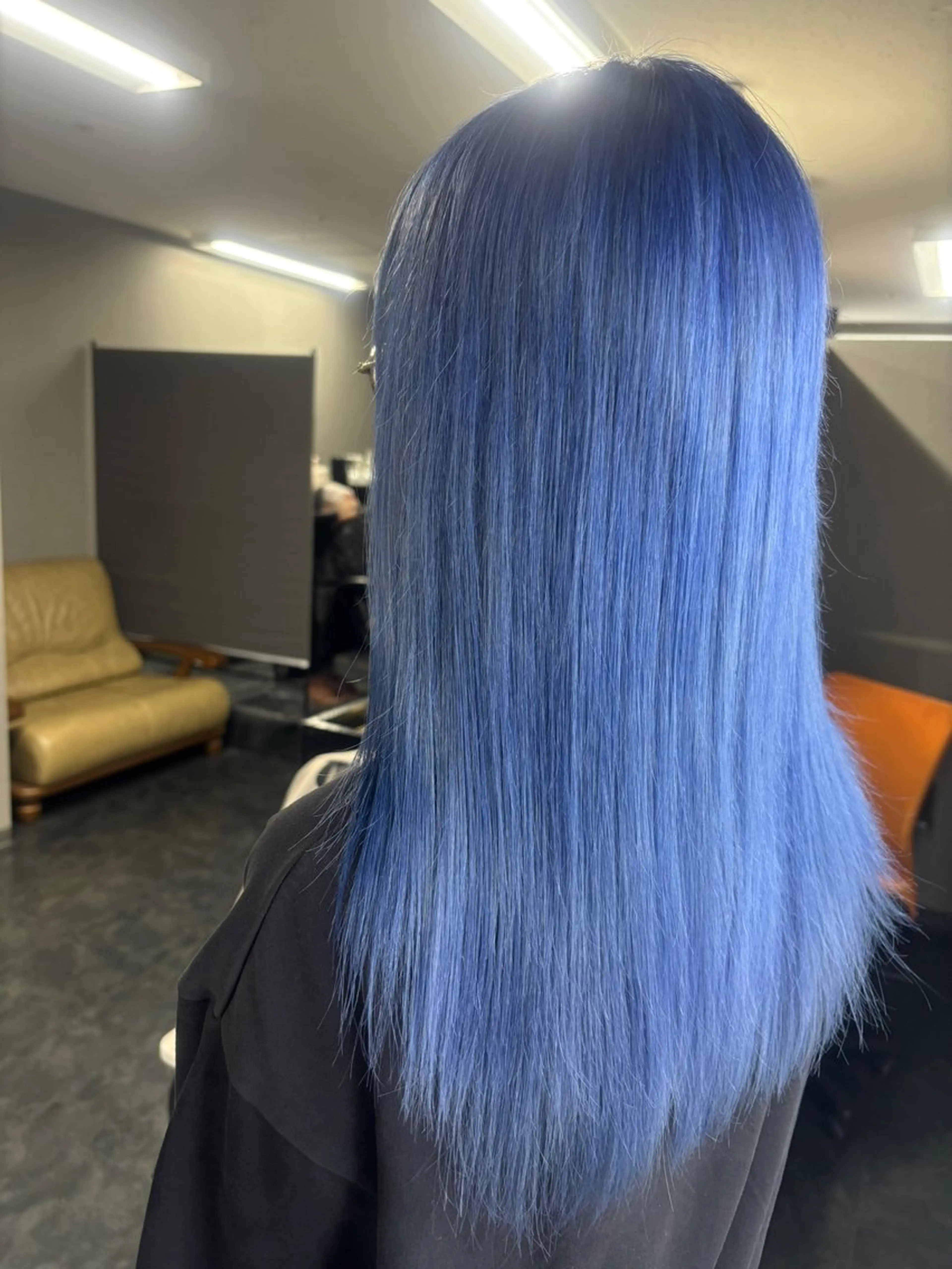 ロング Milk Tea YUNAのヘアスタイル