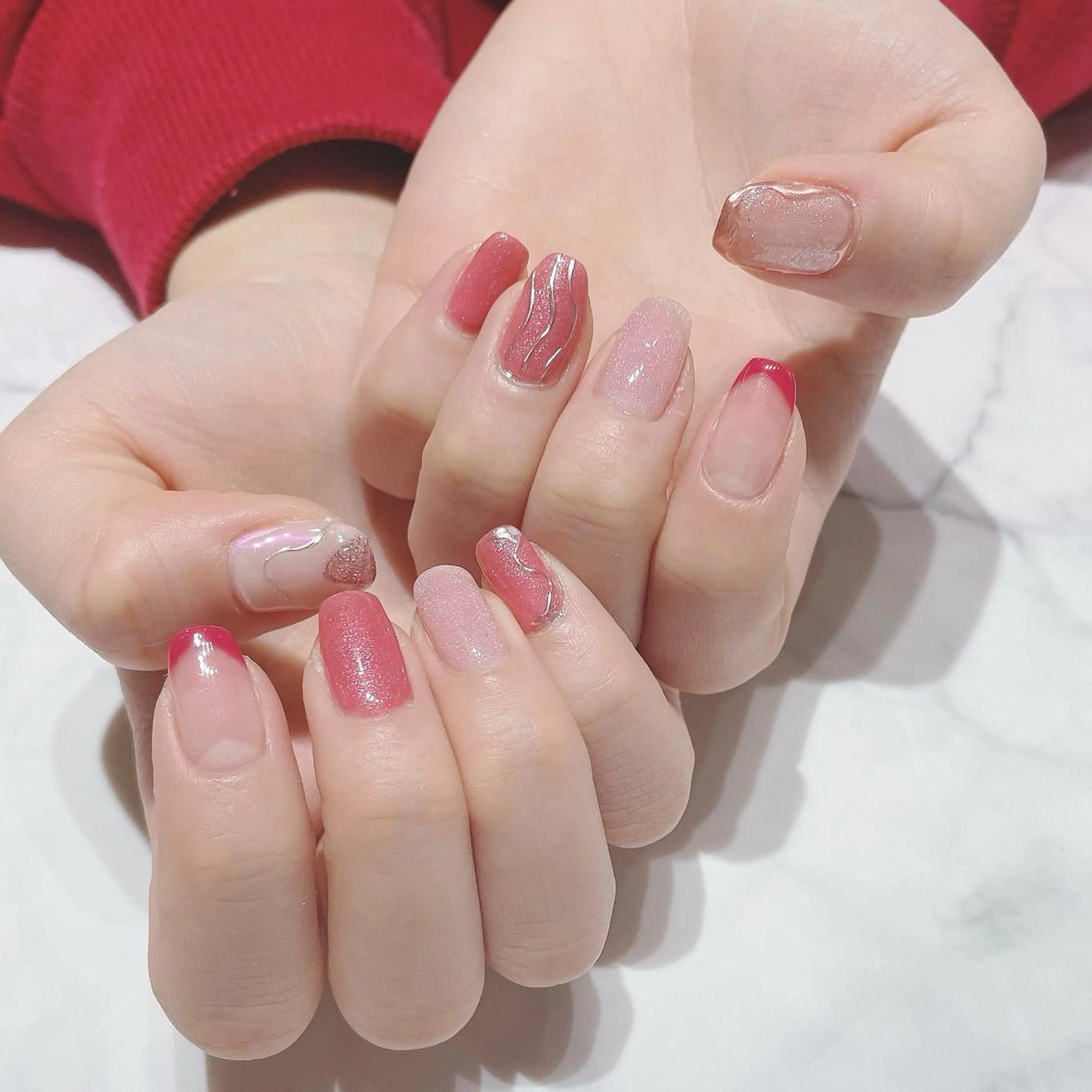 ネイル 持ち込み ネイルサロン Belleのネイルデザイン