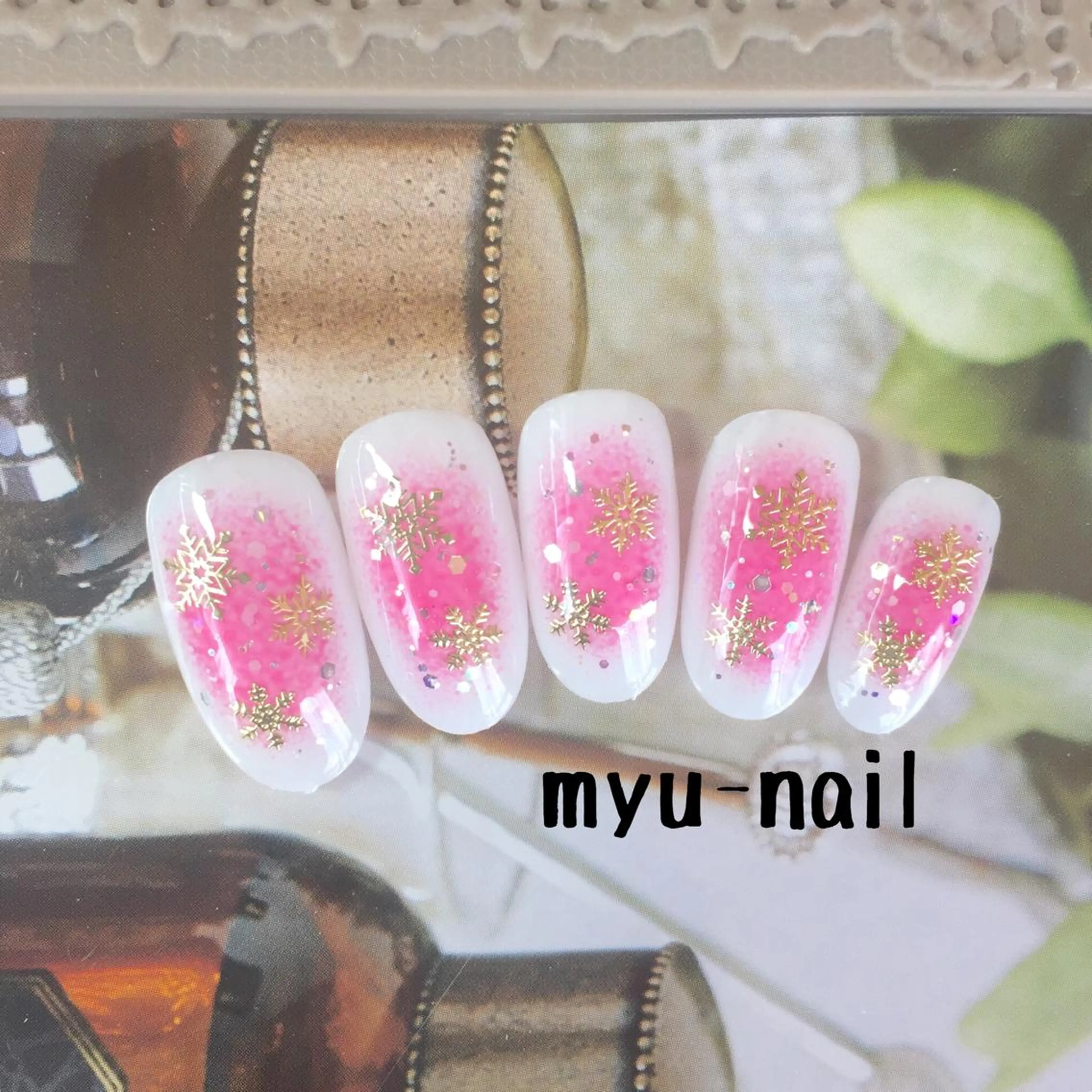 ネイル ネイルチップ ホームサロン myu-nailのネイルデザイン