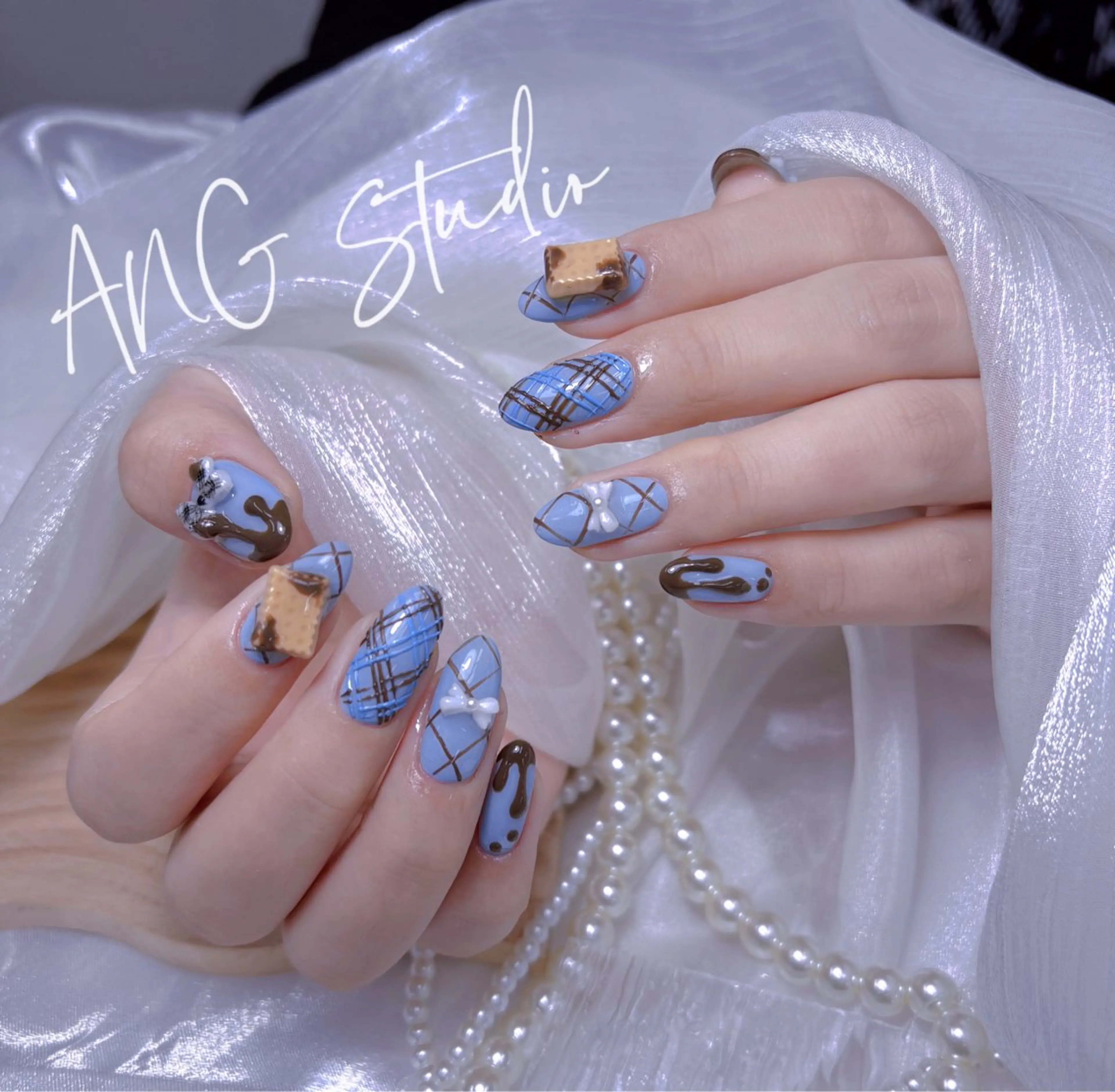 ネイル ハンドネイル ハンドケア ANG Studioのネイルデザイン