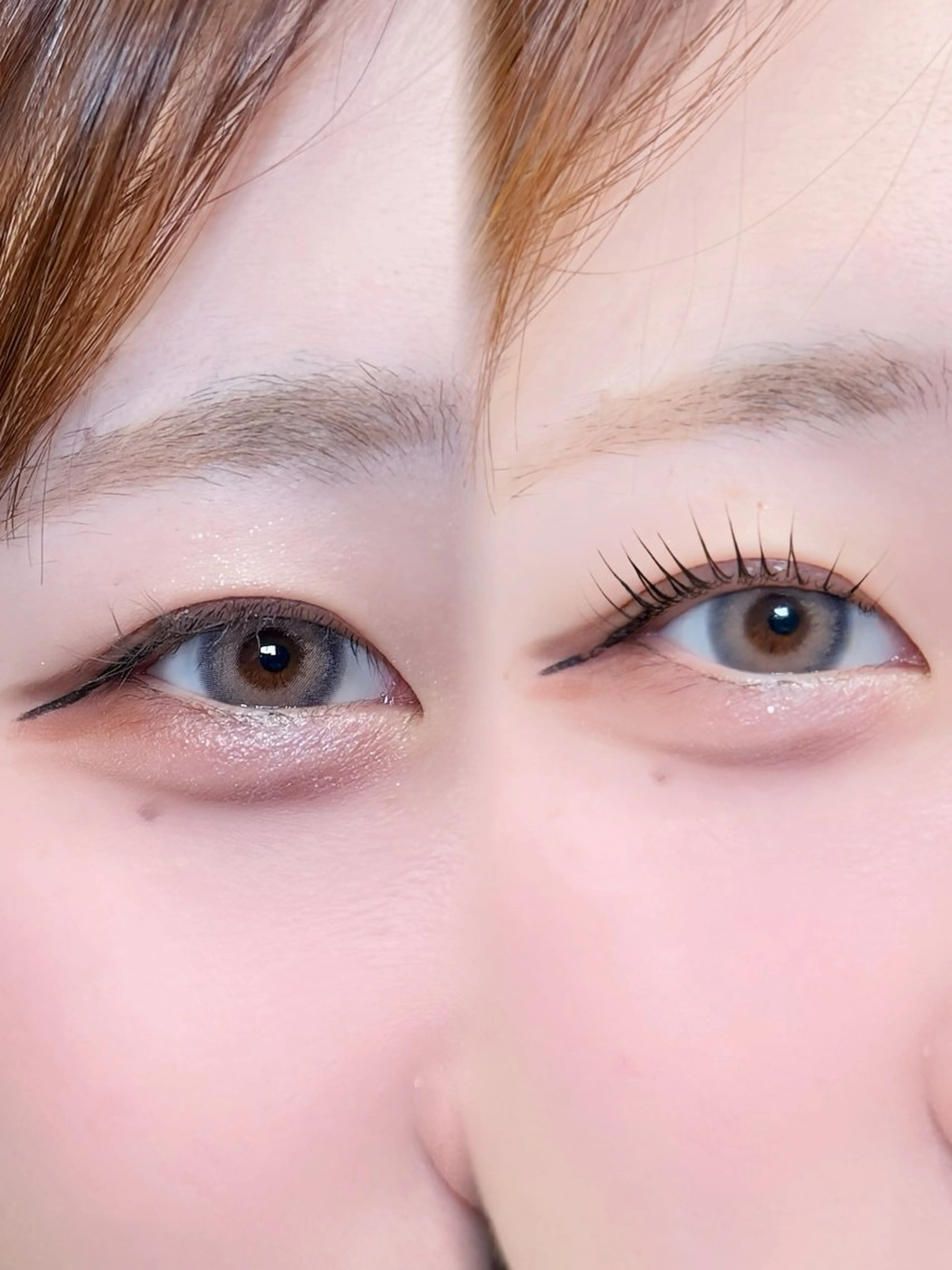 マツエク・マツパ ナチュラル 一重×まつ毛パーマ マツパ 梅津/cherien 渋谷・明治神宮前のマツエク・マツパデザイン