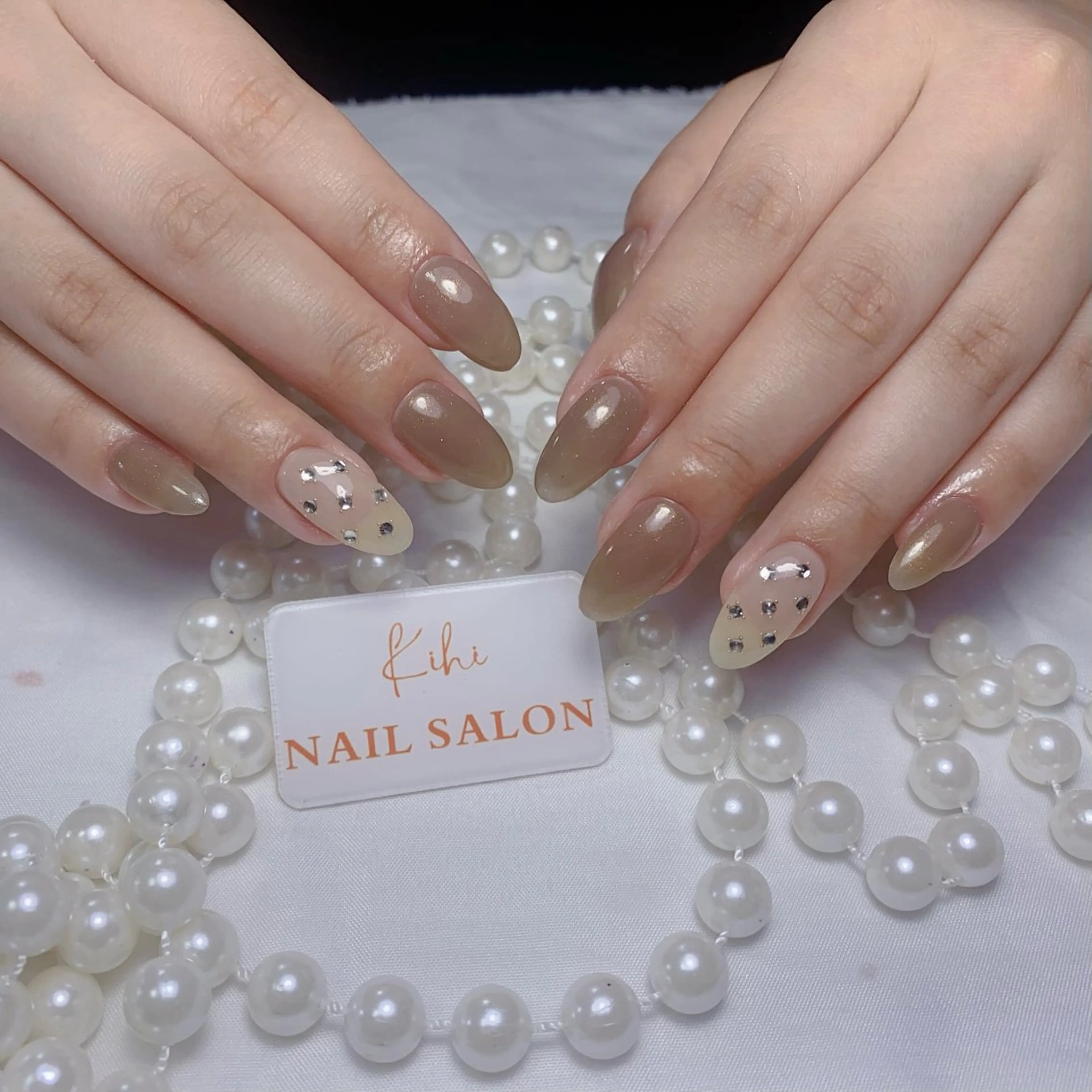 ネイル アートネイル フレンチネイル ジェルネイル グラデーション 韓国ネイル ハンドネイル ハンドケア さくら💮💮 【オフ無料】のネイルデザイン