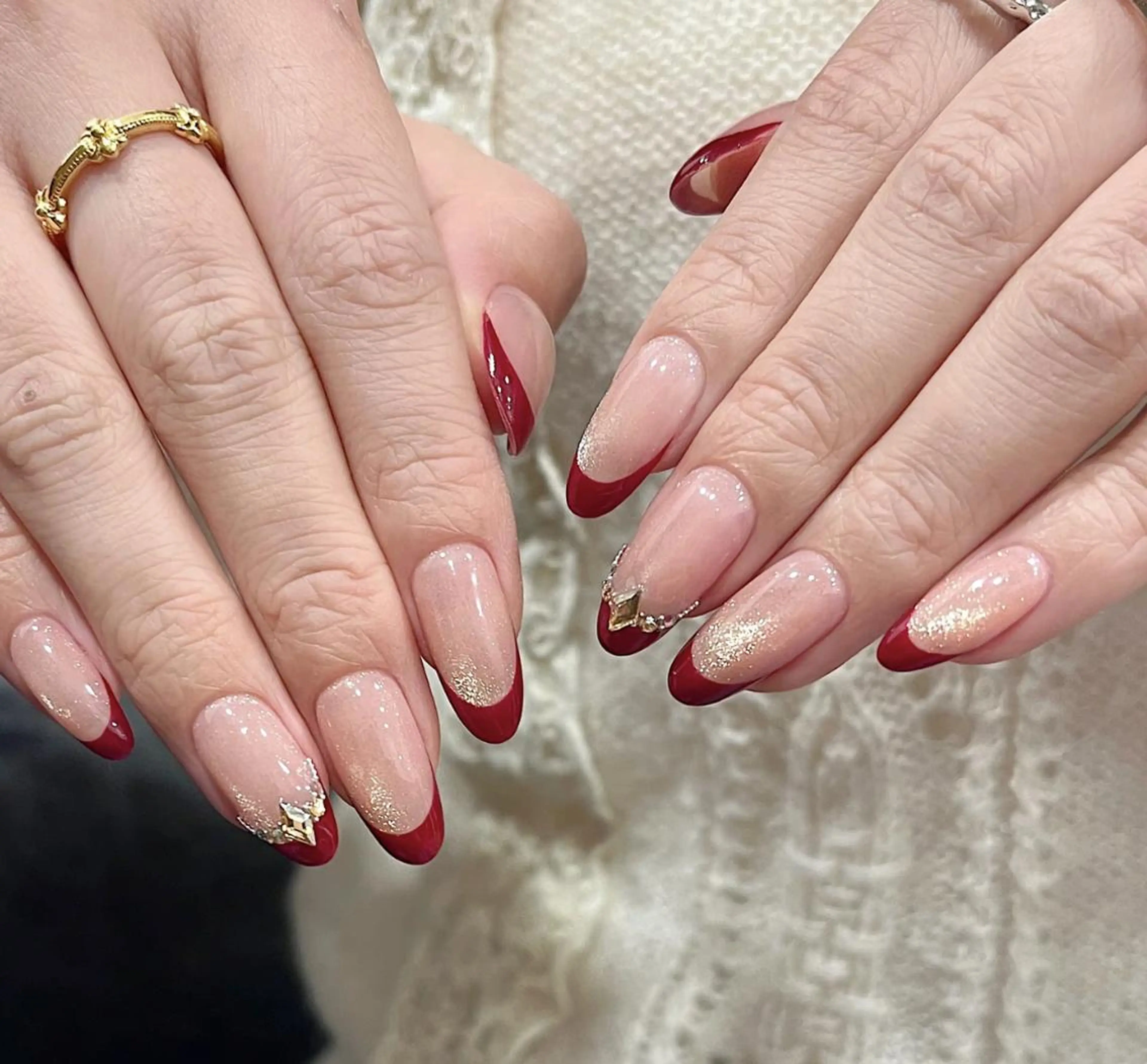 ネイル ハンドネイル ハンドケア 🍑 momo_nailのネイルデザイン