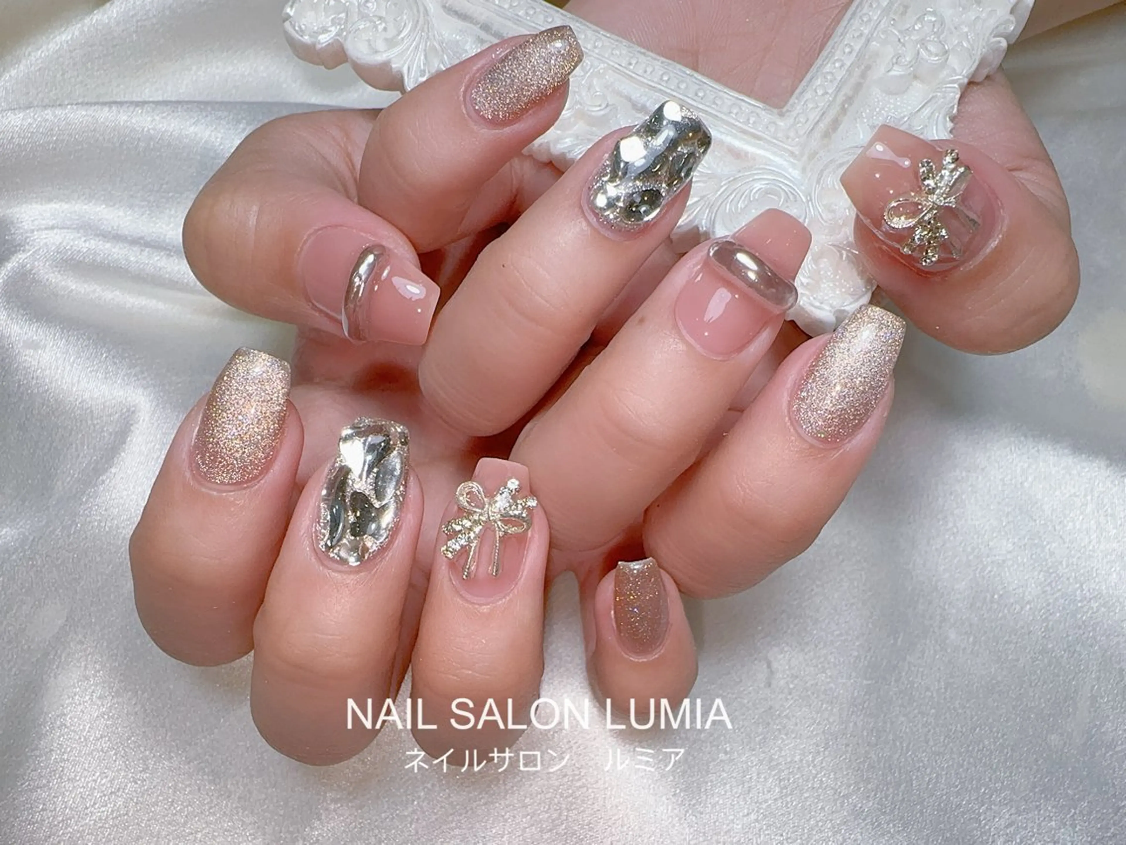 ネイル ハンドネイル ネイルサロン ルミア Lumia 店長のネイルデザイン