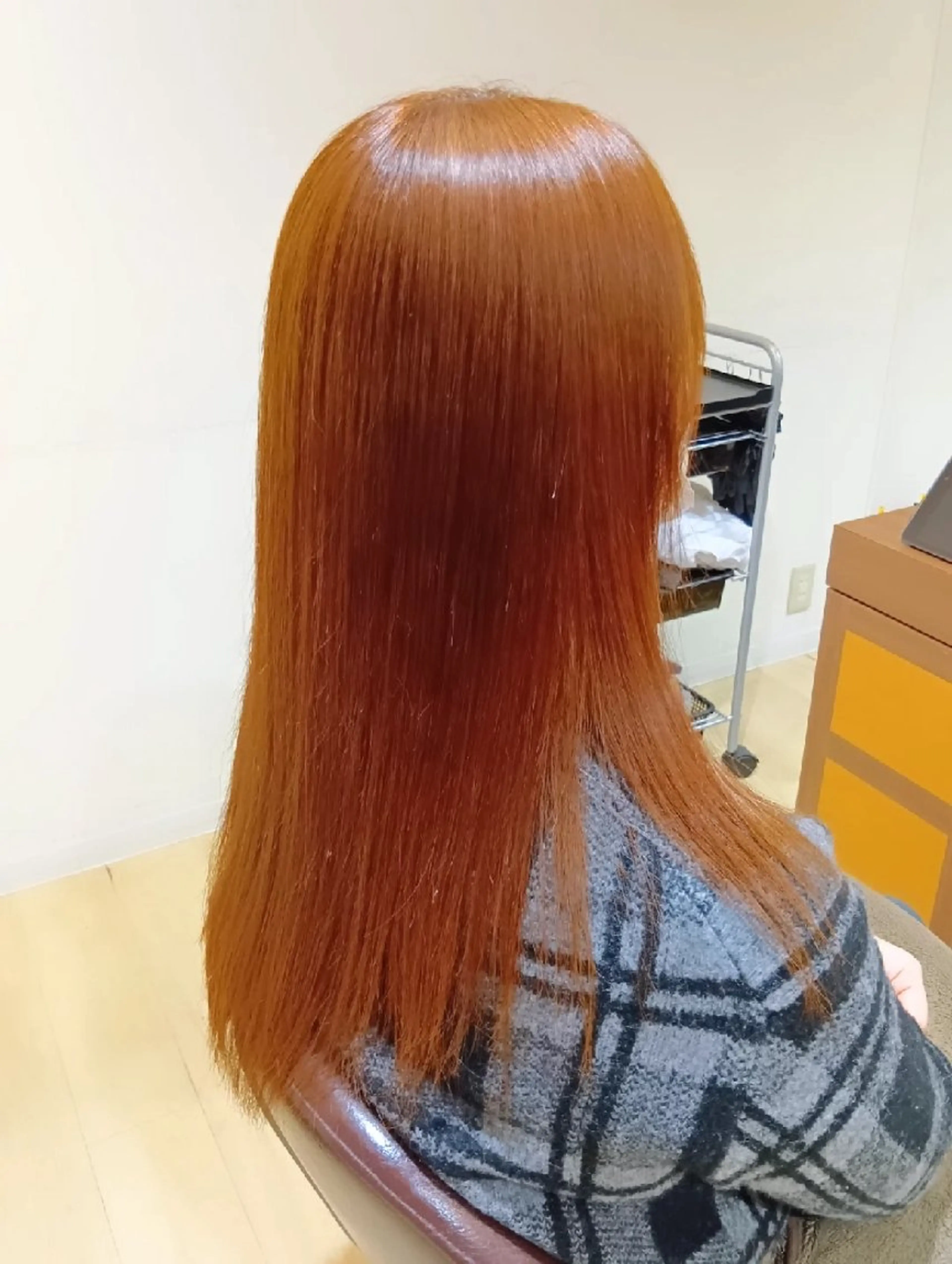 ロング カラー デザインカット 髪質改善 縮毛矯正 トリートメント カット ヘアカラー 縮毛矯正 トリートメント 小林暢🌟Orque 髪質改善サロン🌙のヘアスタイル