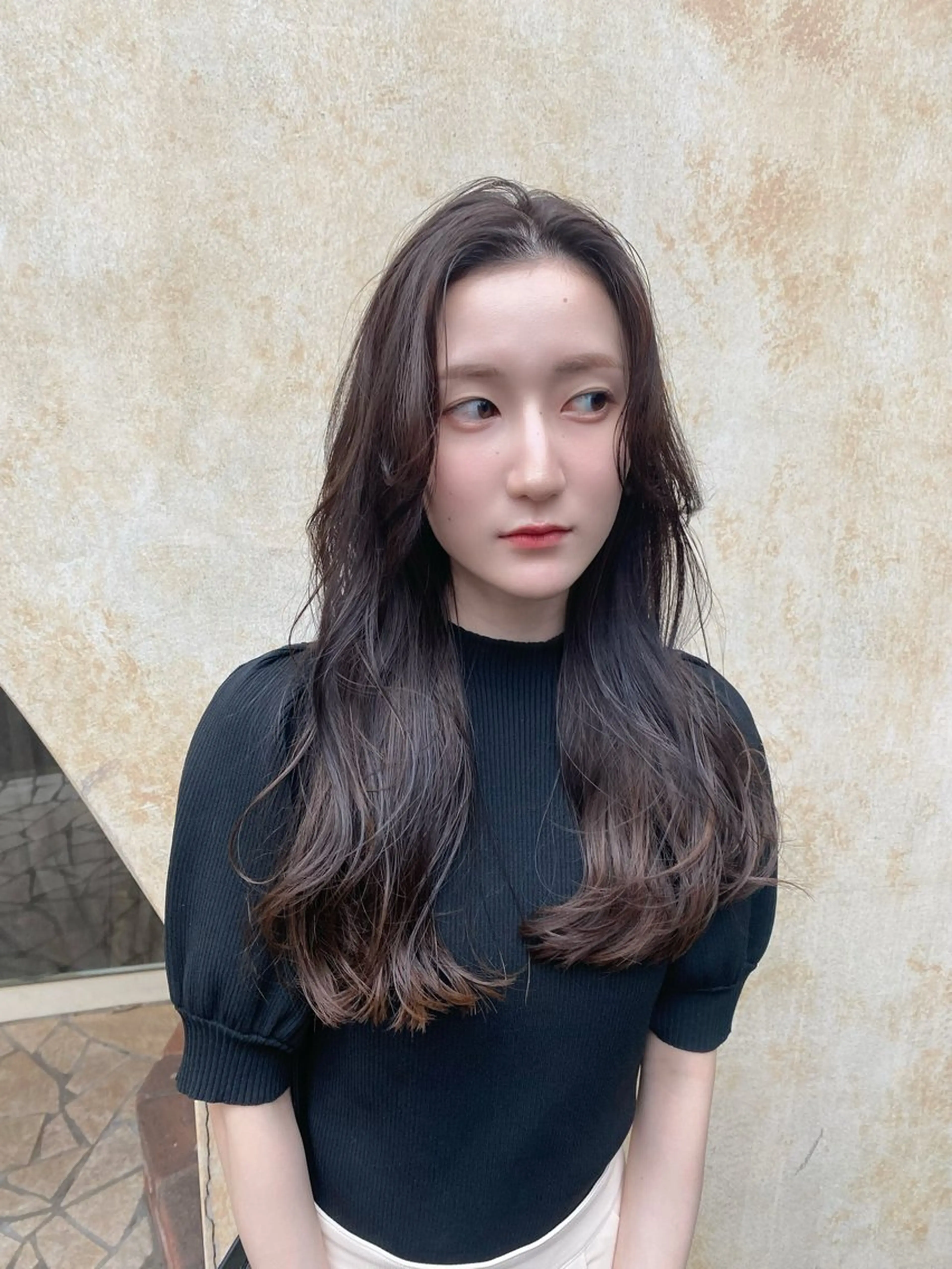 ロング 韓国風ヘア レイヤーカット カット ウルフ/レイヤー /髪質改善　ナユタのヘアスタイル