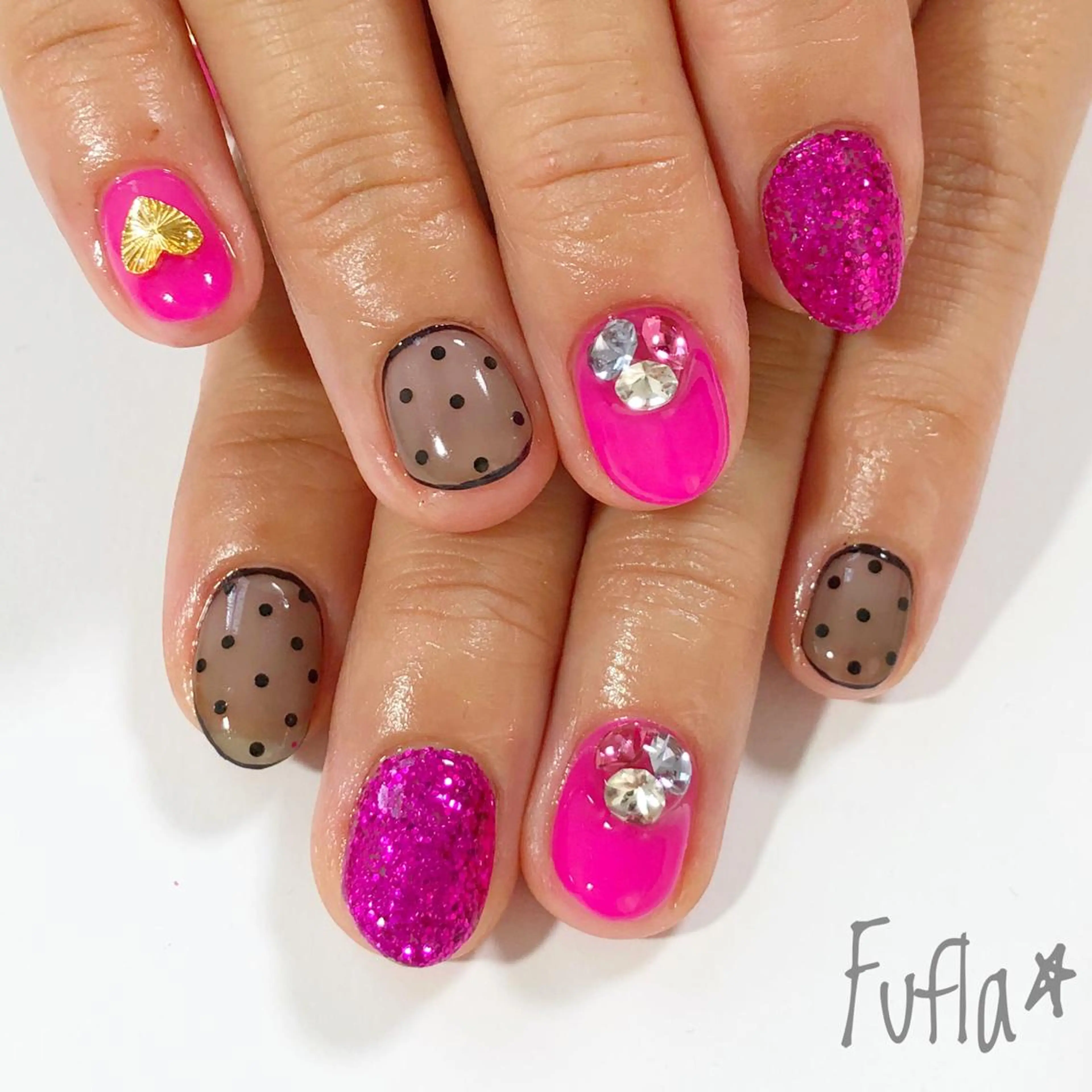 ネイル プライベートサロン Fuflaのネイルデザイン