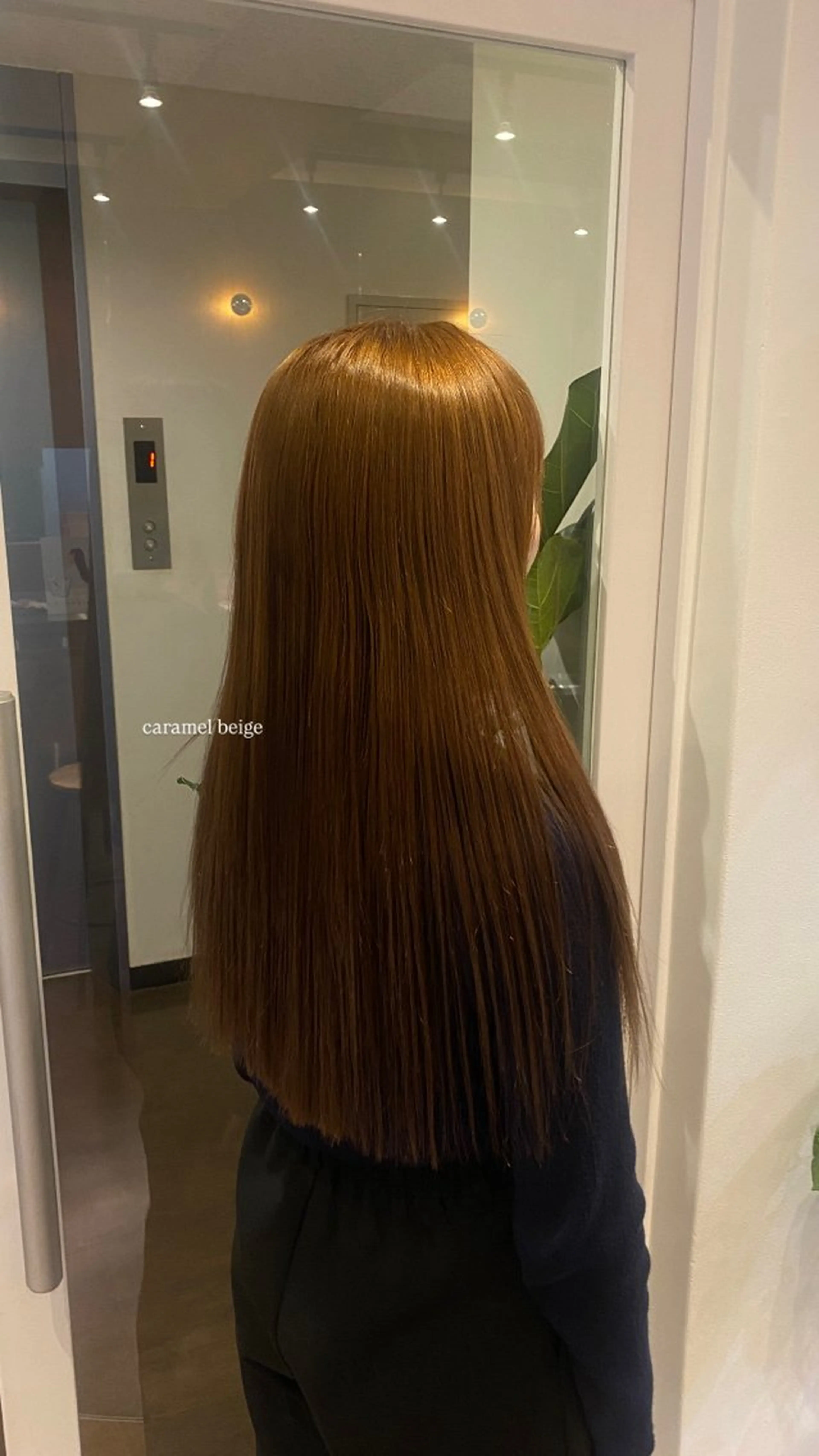 ロング ヘアカラー トリートメント fifth elima.yuanのヘアスタイル