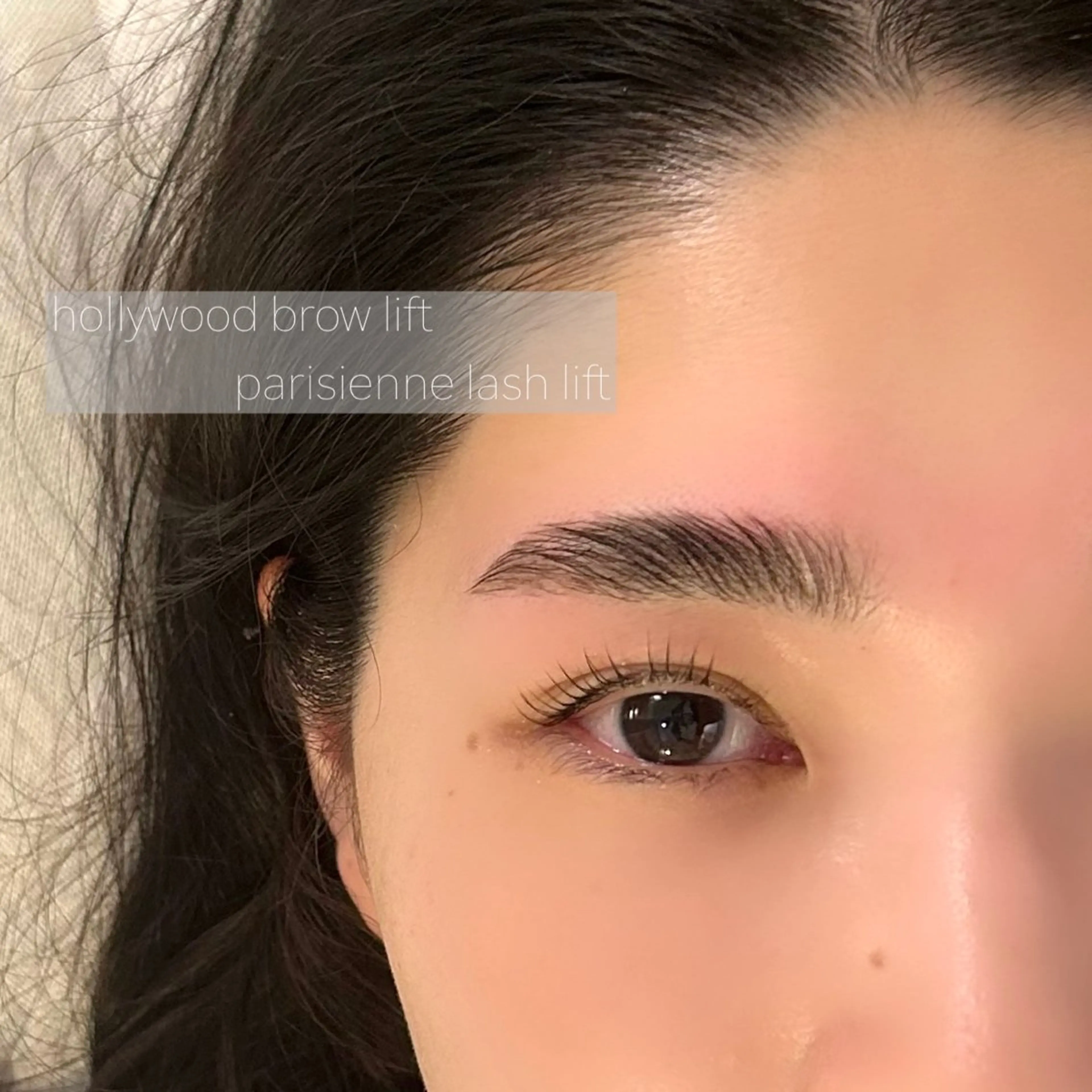 アイブロウ ハリウッドブロウリフト 吉祥寺kasumi 🌛eye/browのマツエク・マツパデザイン