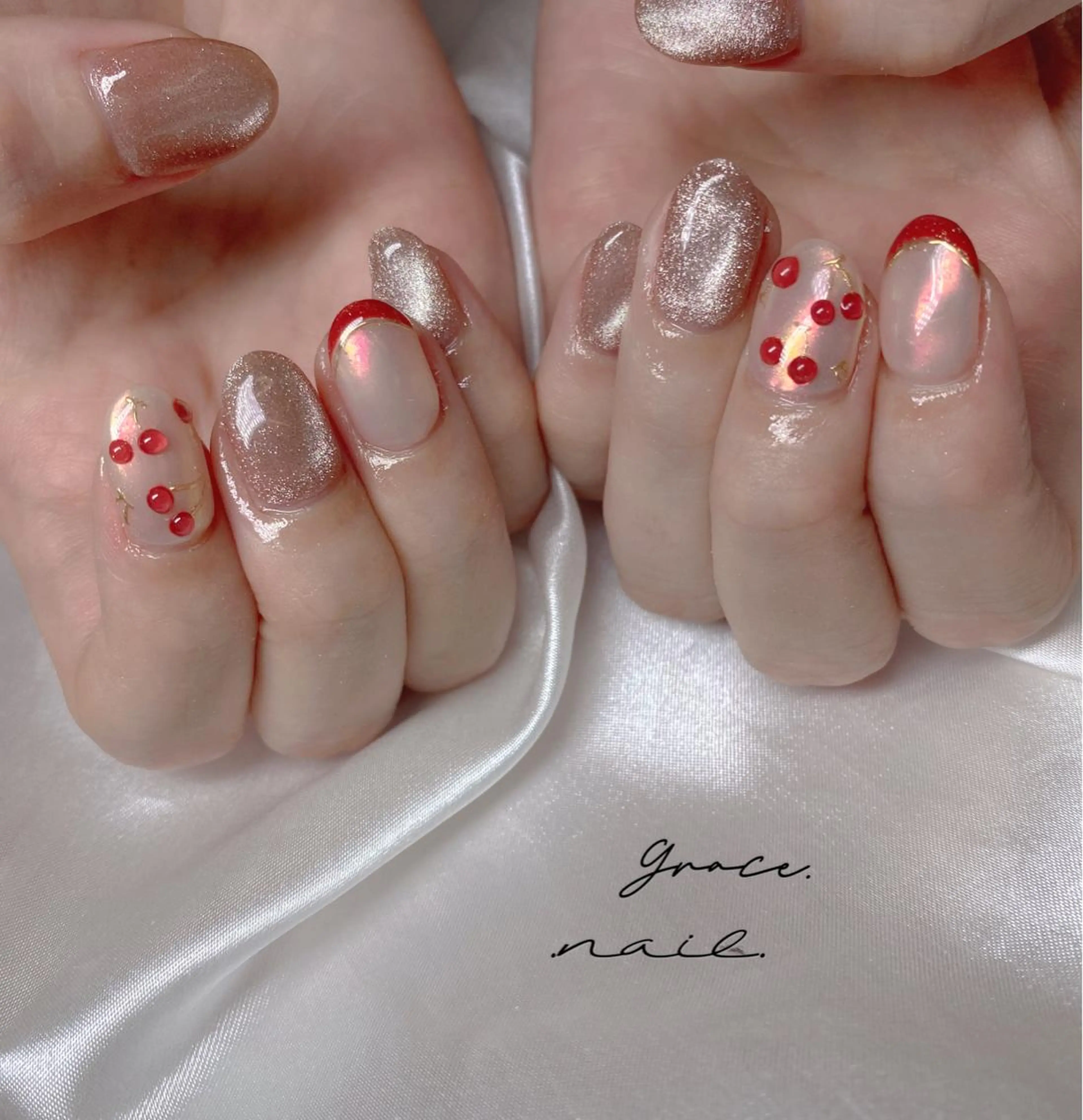 ネイル ハンドネイル ☆*｡Grace Nail｡*☆のネイルデザイン