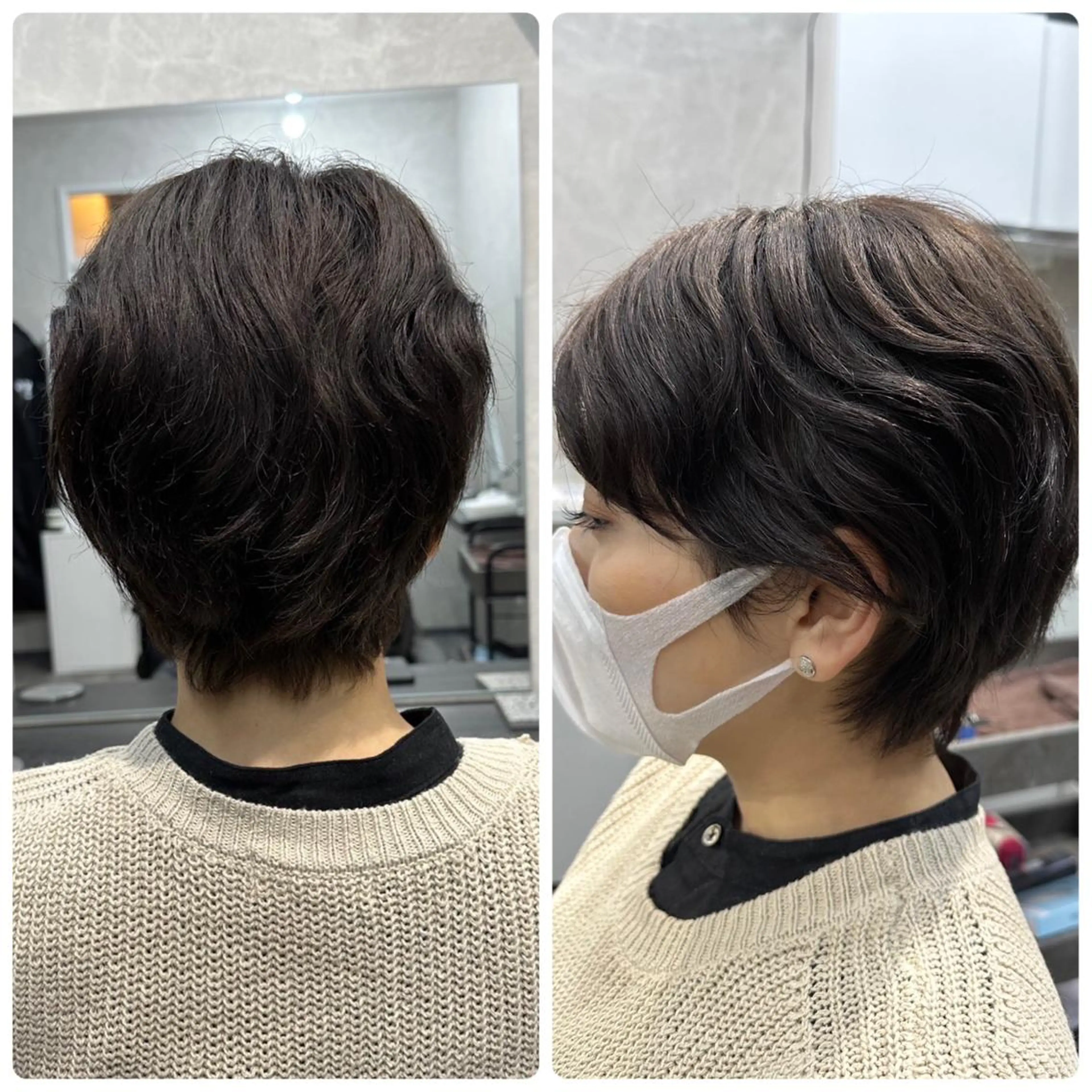 ショート いしばし なおやのヘアスタイル