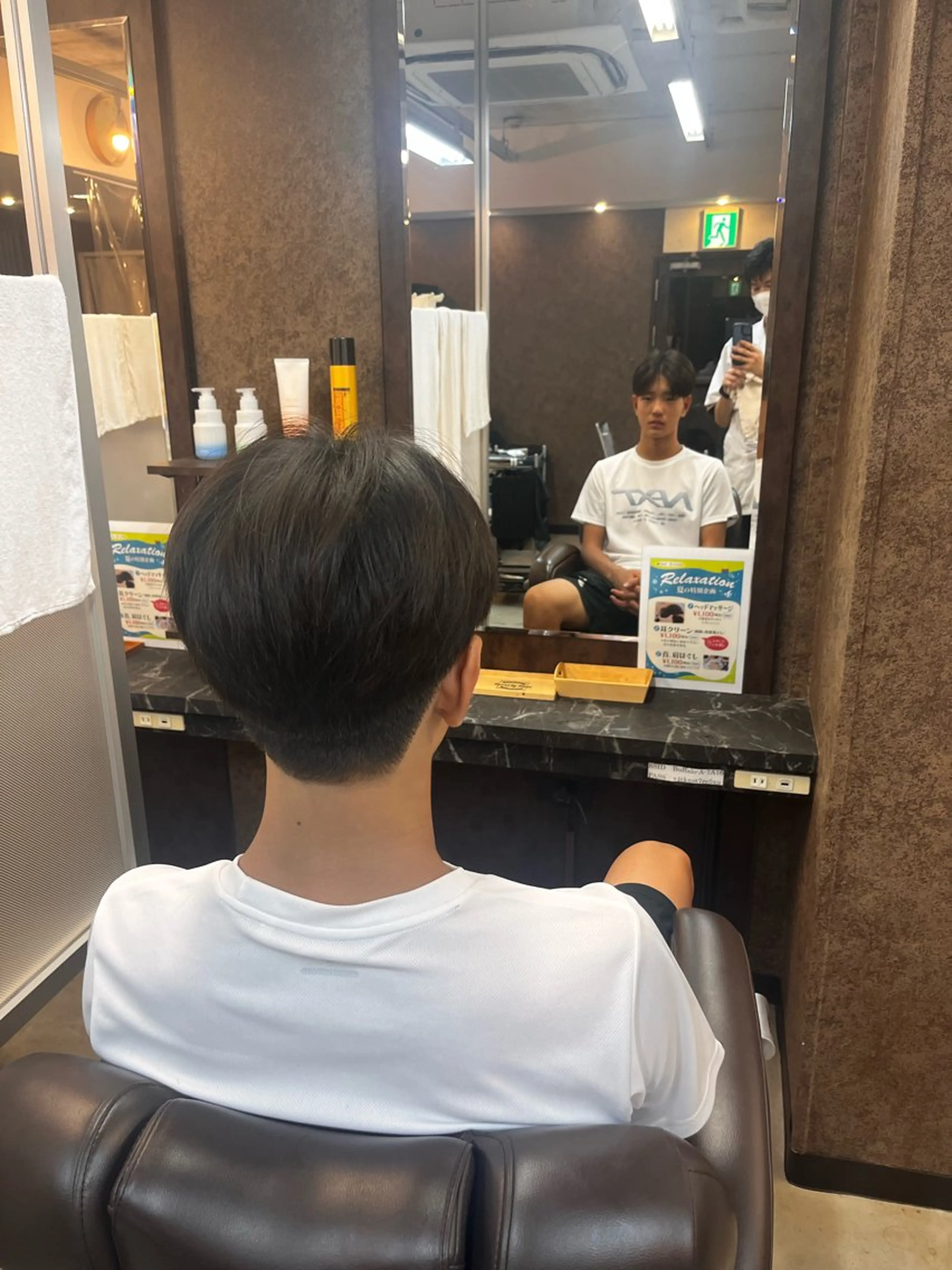 ミディアム メンズ 清水 寧生のヘアスタイル