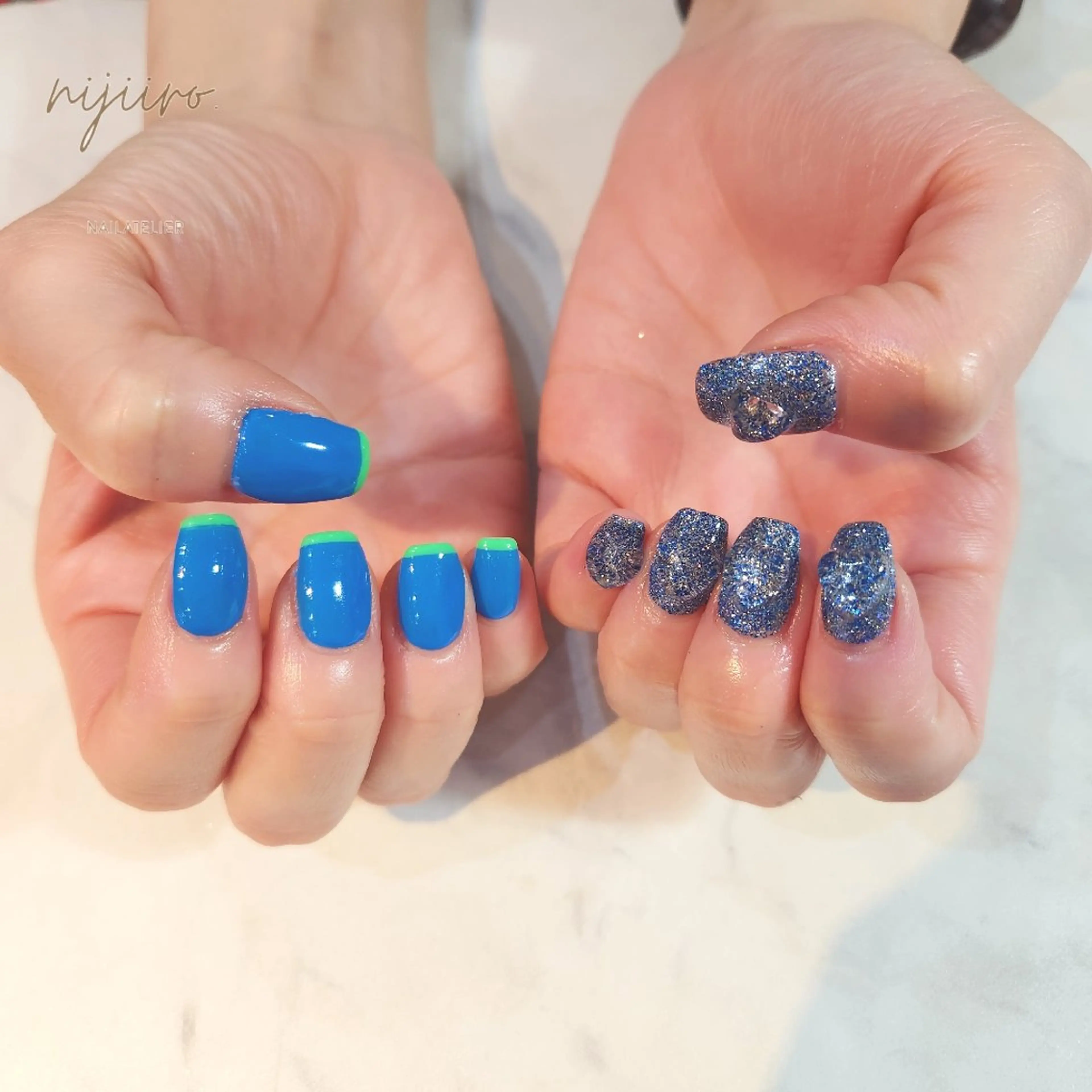 ネイル ハンドネイル nijiiro🌈 サトウのネイルデザイン