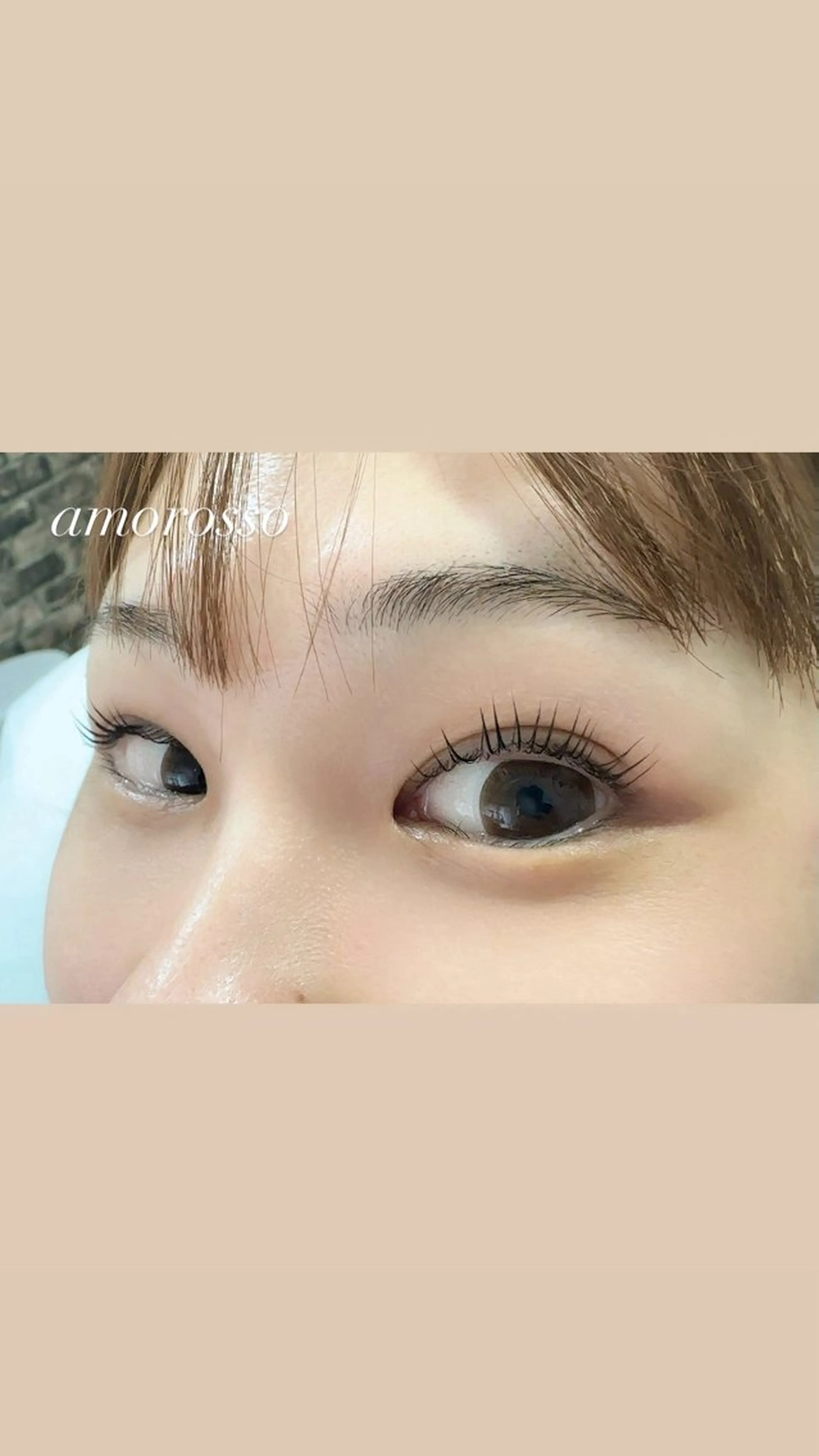 マツエク・マツパ ケラチンラッシュリフト 下まつげエクステ 一重×まつ毛パーマ マツエク アモロッソ所属・アモロッソ 🐻Miiのマツエク・マツパデザイン