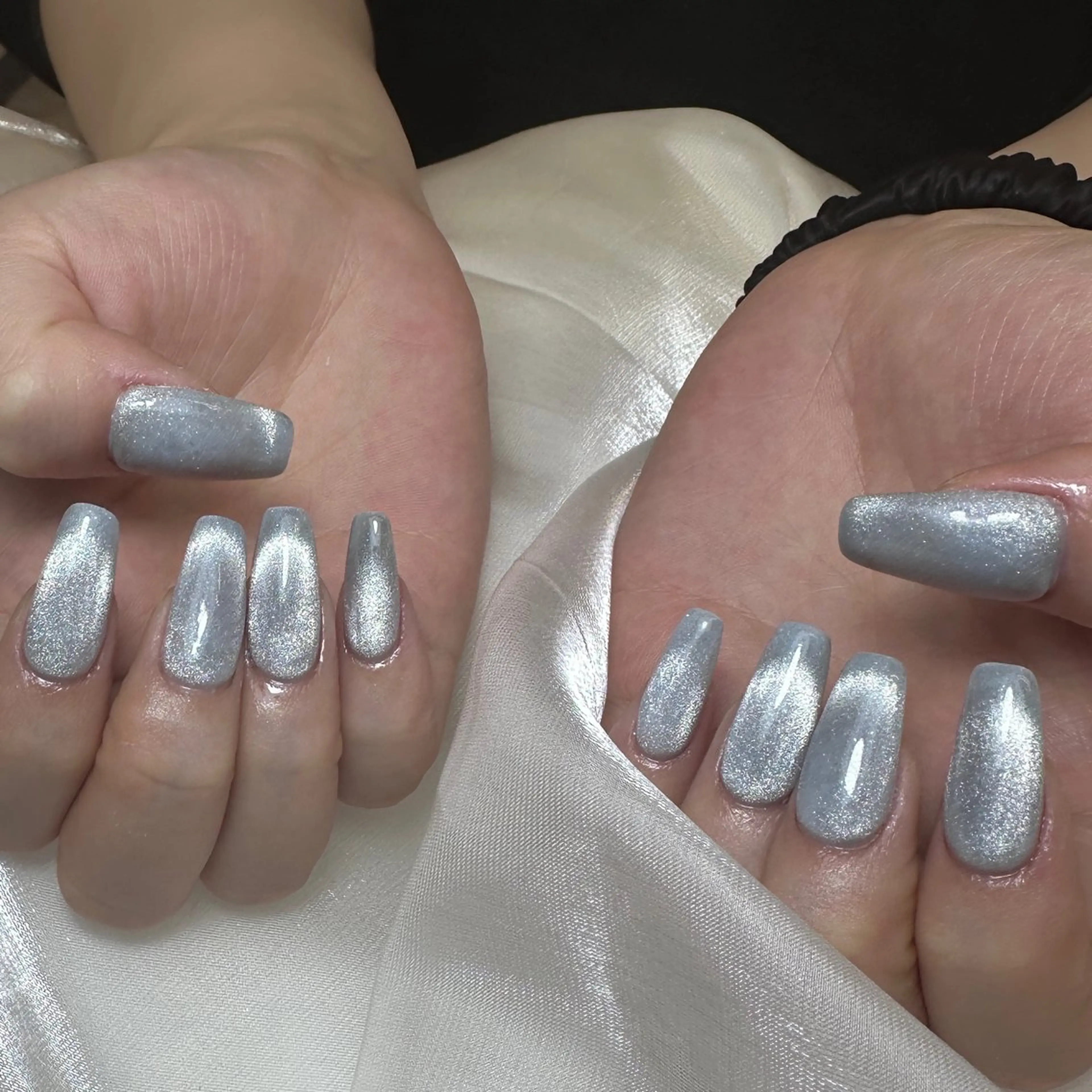 ご新規様ジェルオフ無料🤎🤎チップ長さだし、マグネットorフラッシュの写真