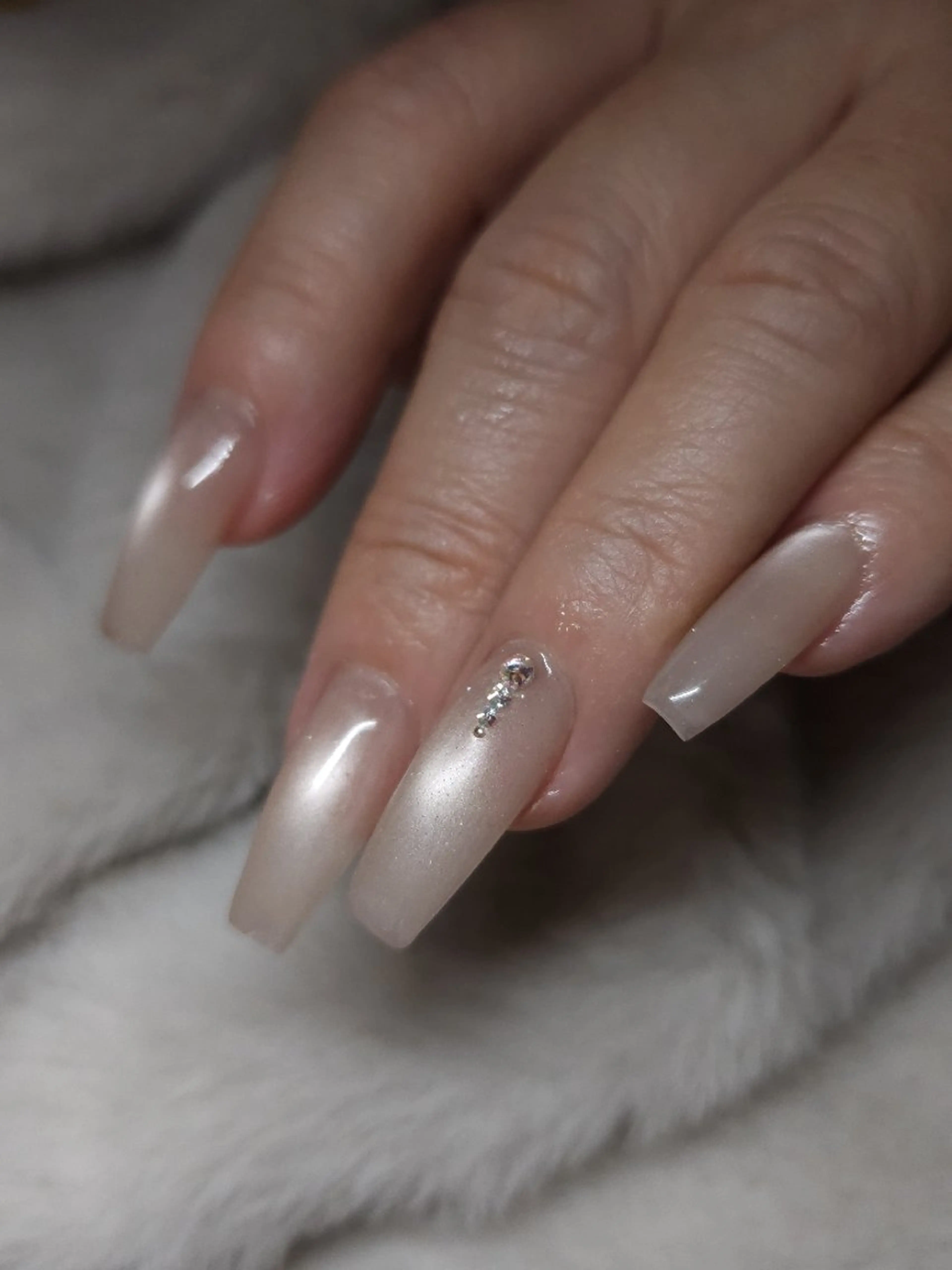 ネイル ストーンネイル mukuby_ manamiのネイルデザイン