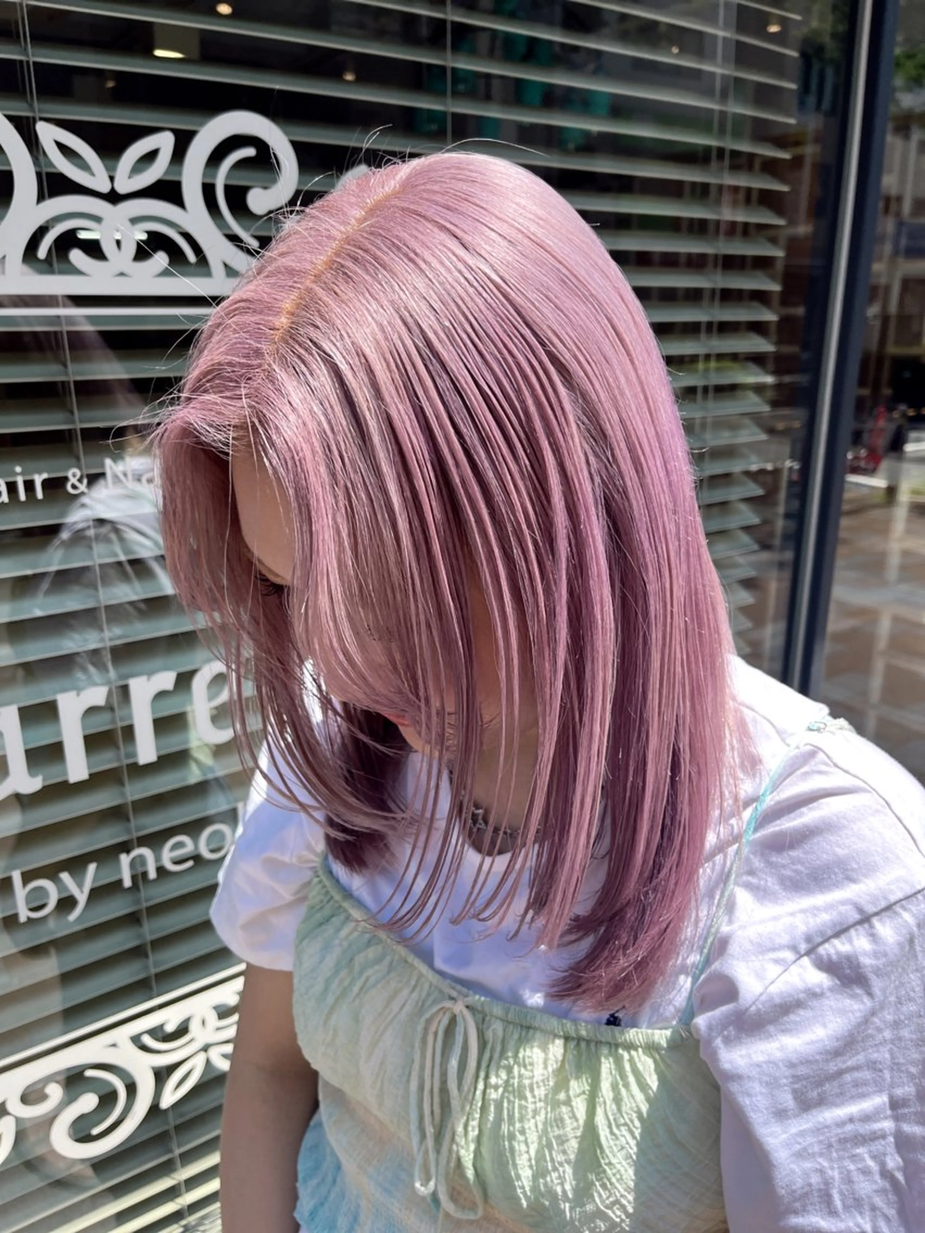 カラー 勝野 優佳のヘアスタイル