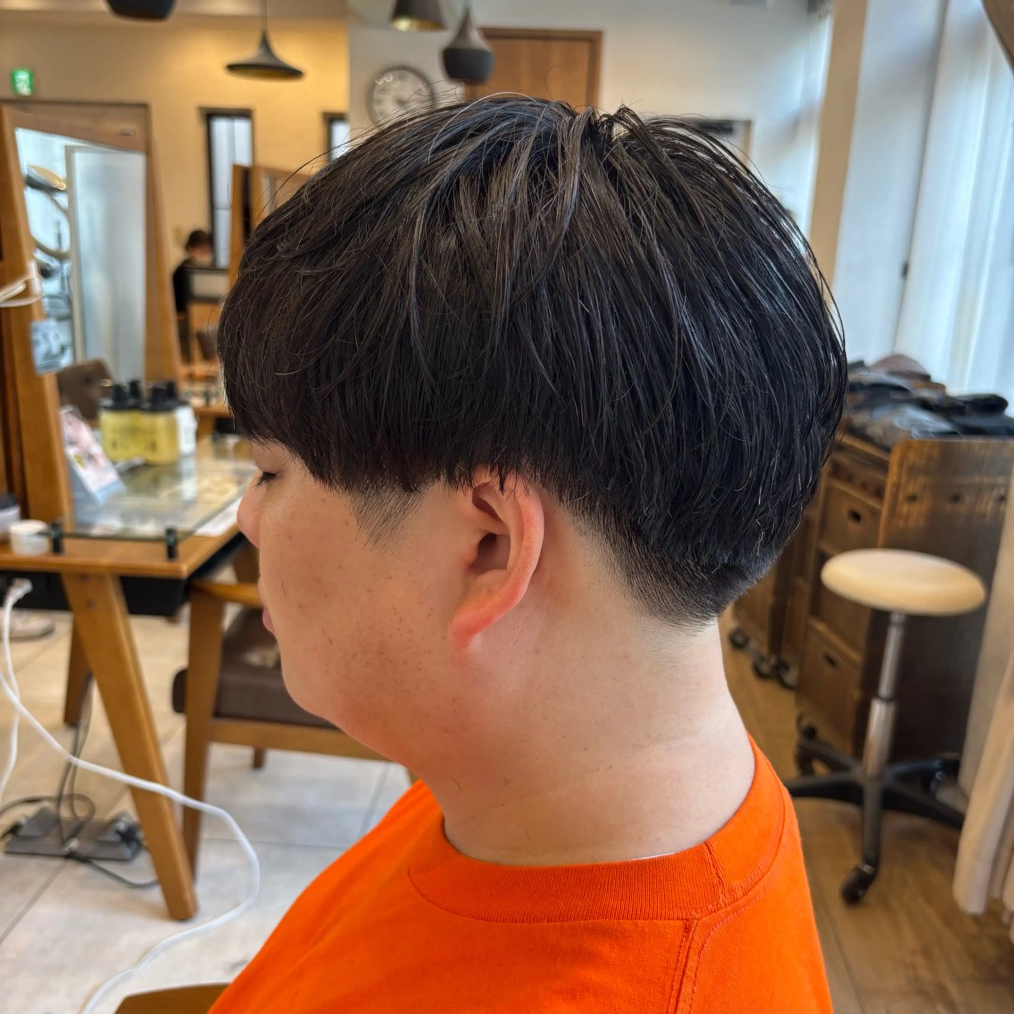 メンズ マッシュ 新原 陽那のヘアスタイル