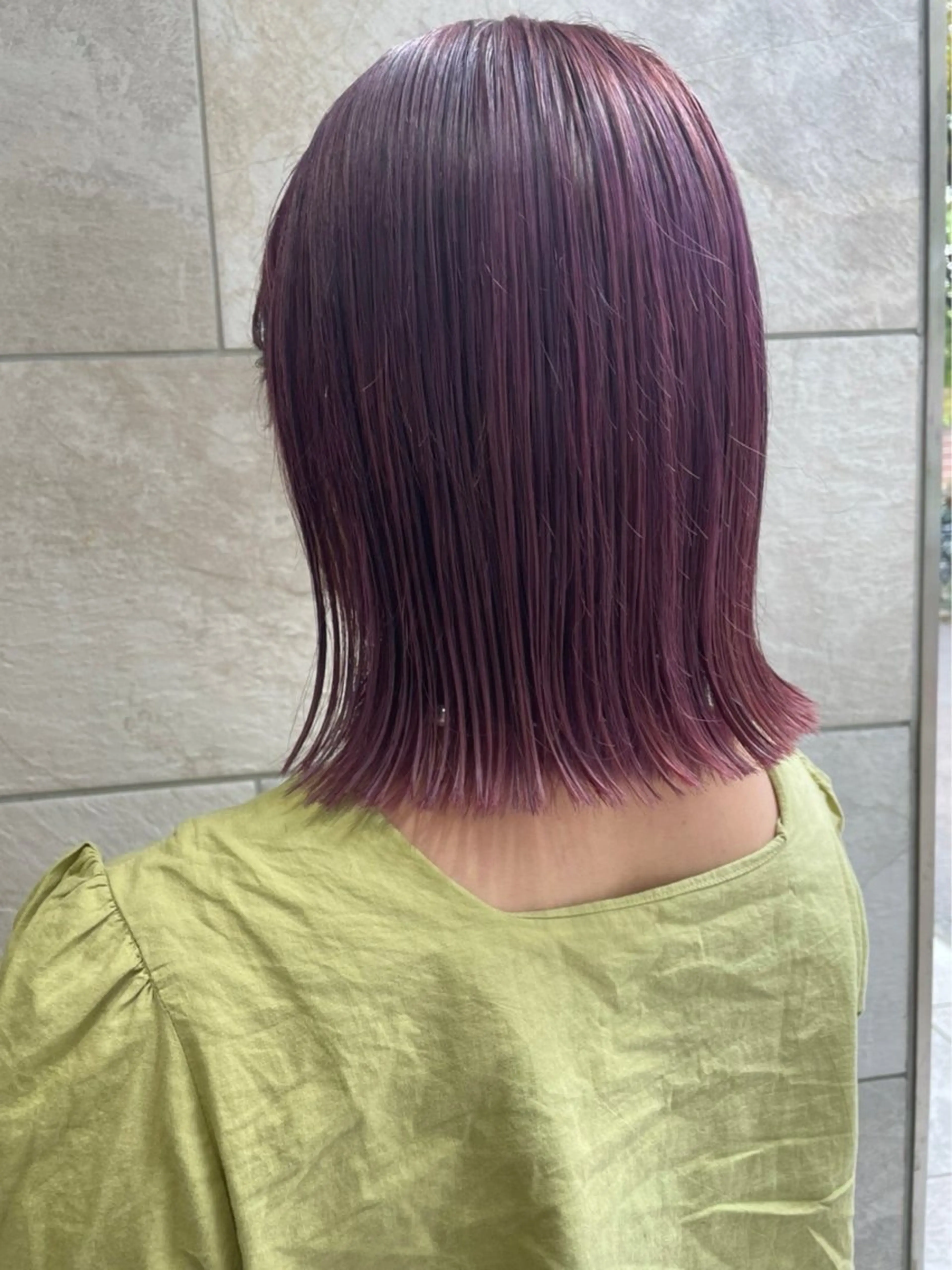 カラー Yu inaのヘアスタイル