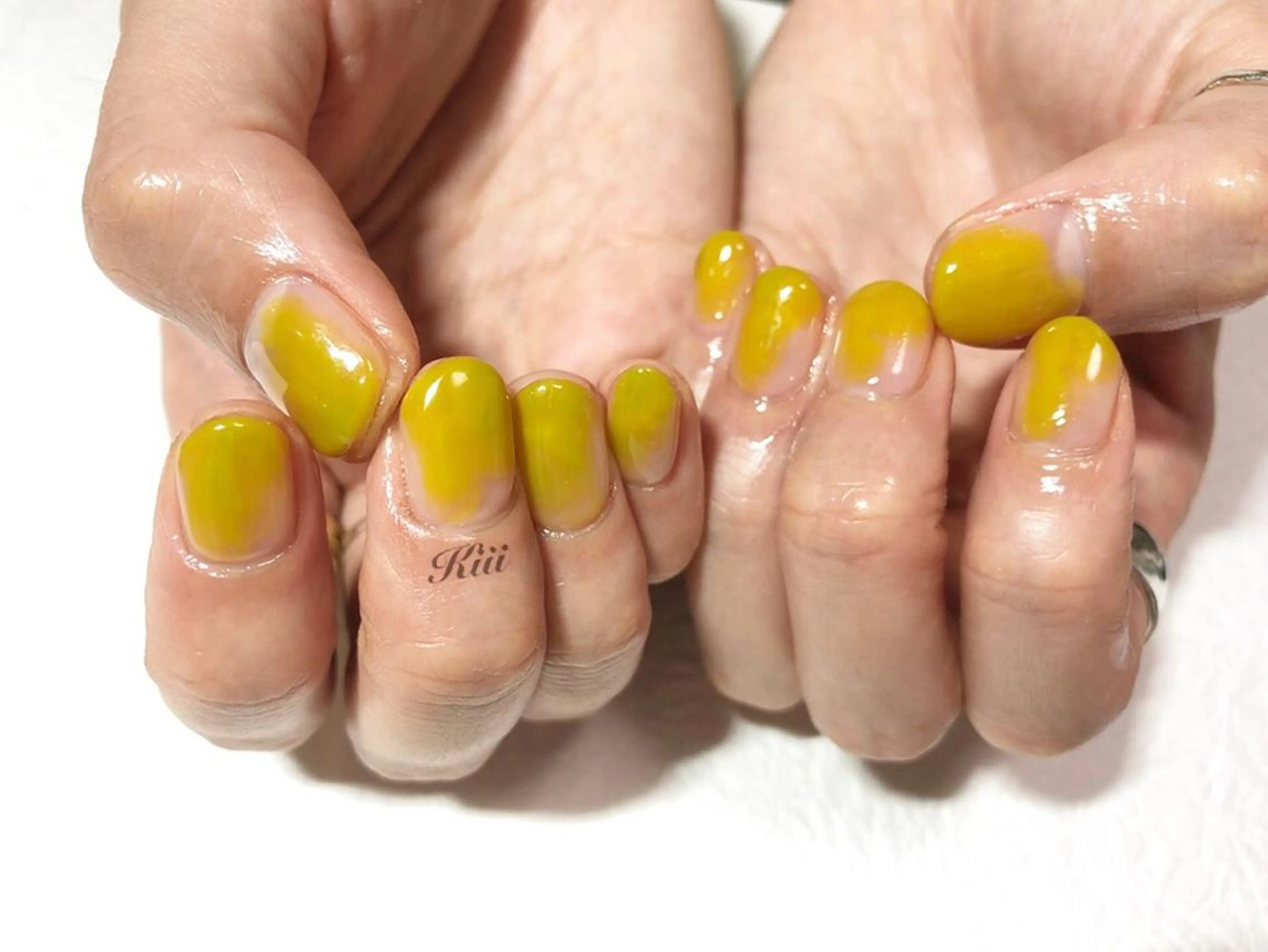 ネイル ハンドネイル フットネイル kiii.__ ✴︎*のネイルデザイン