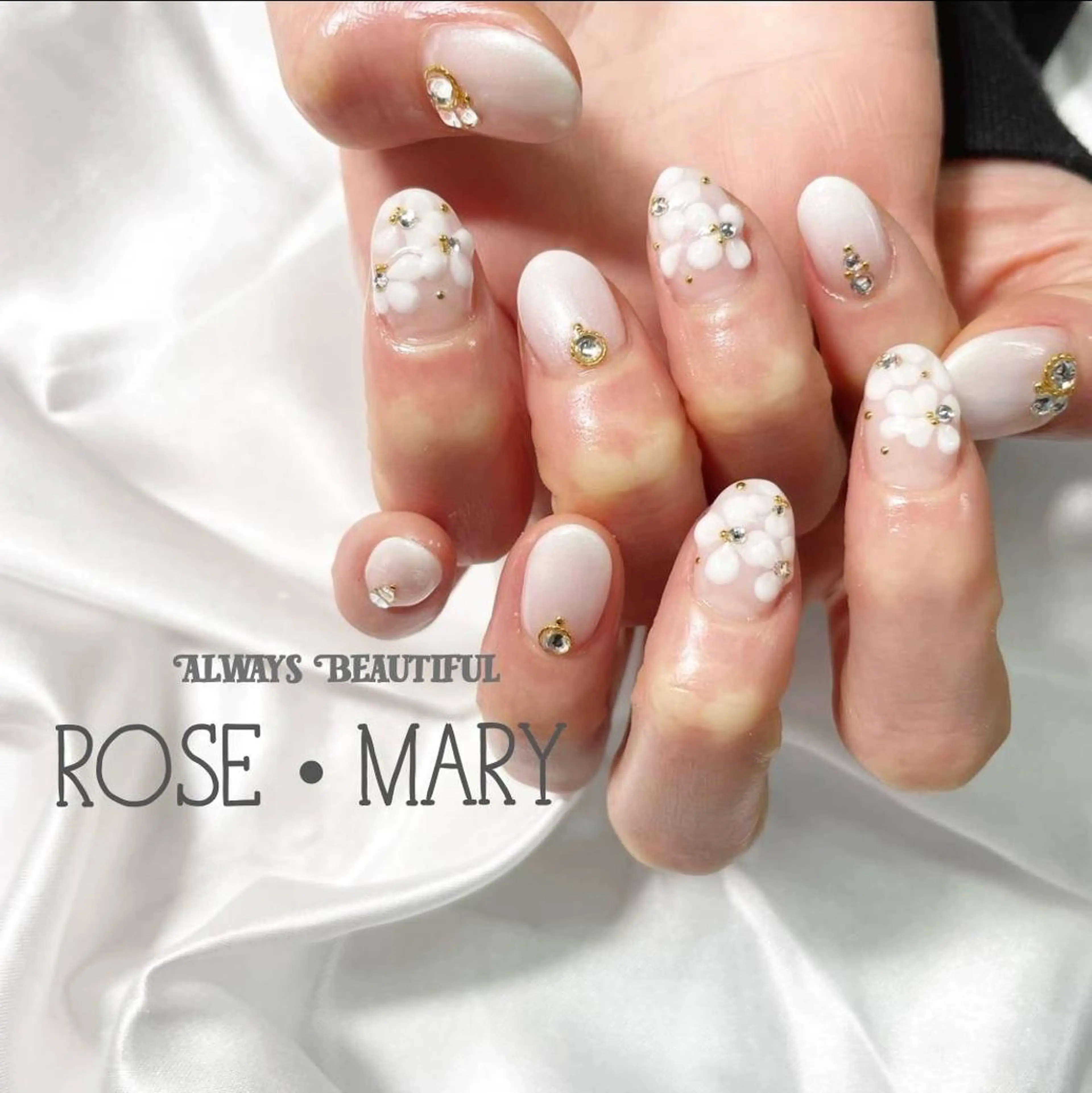 ネイル ハンドネイル ROSE・ MARY 鈴木のネイルデザイン