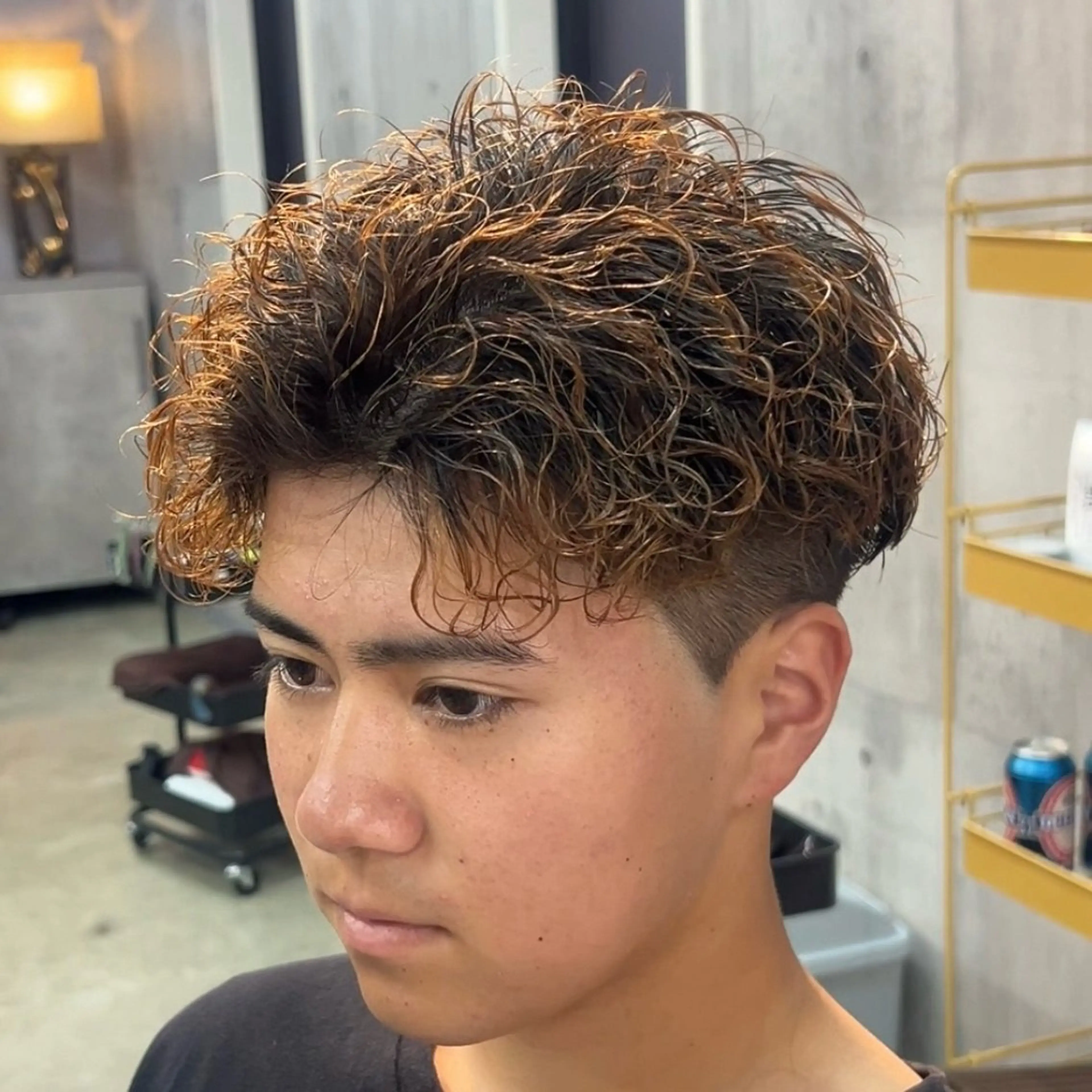 パーマ メンズ MENIN メンズ サロン　望月　涼太のヘアスタイル