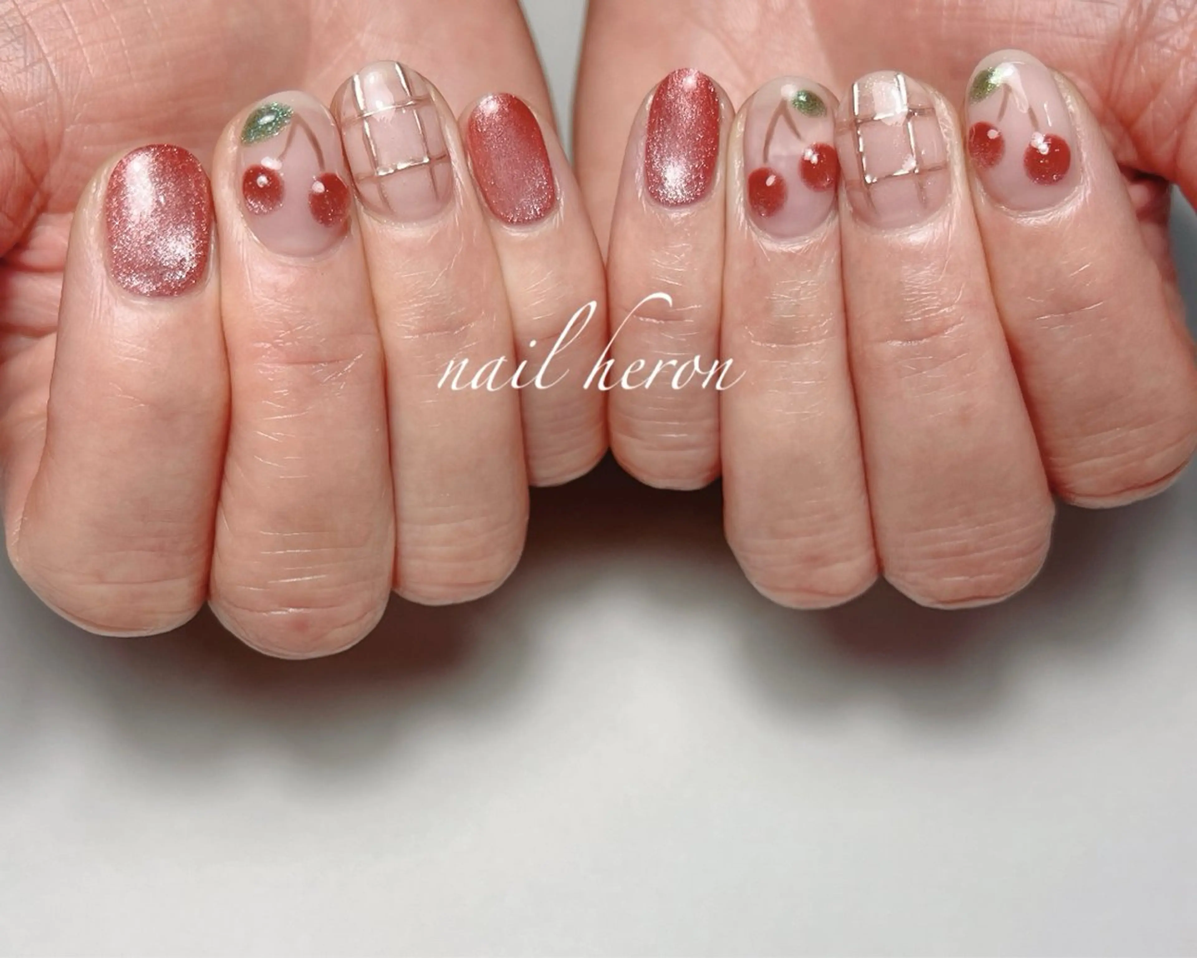 ネイル ハンドネイル saki_ nail heronのネイルデザイン