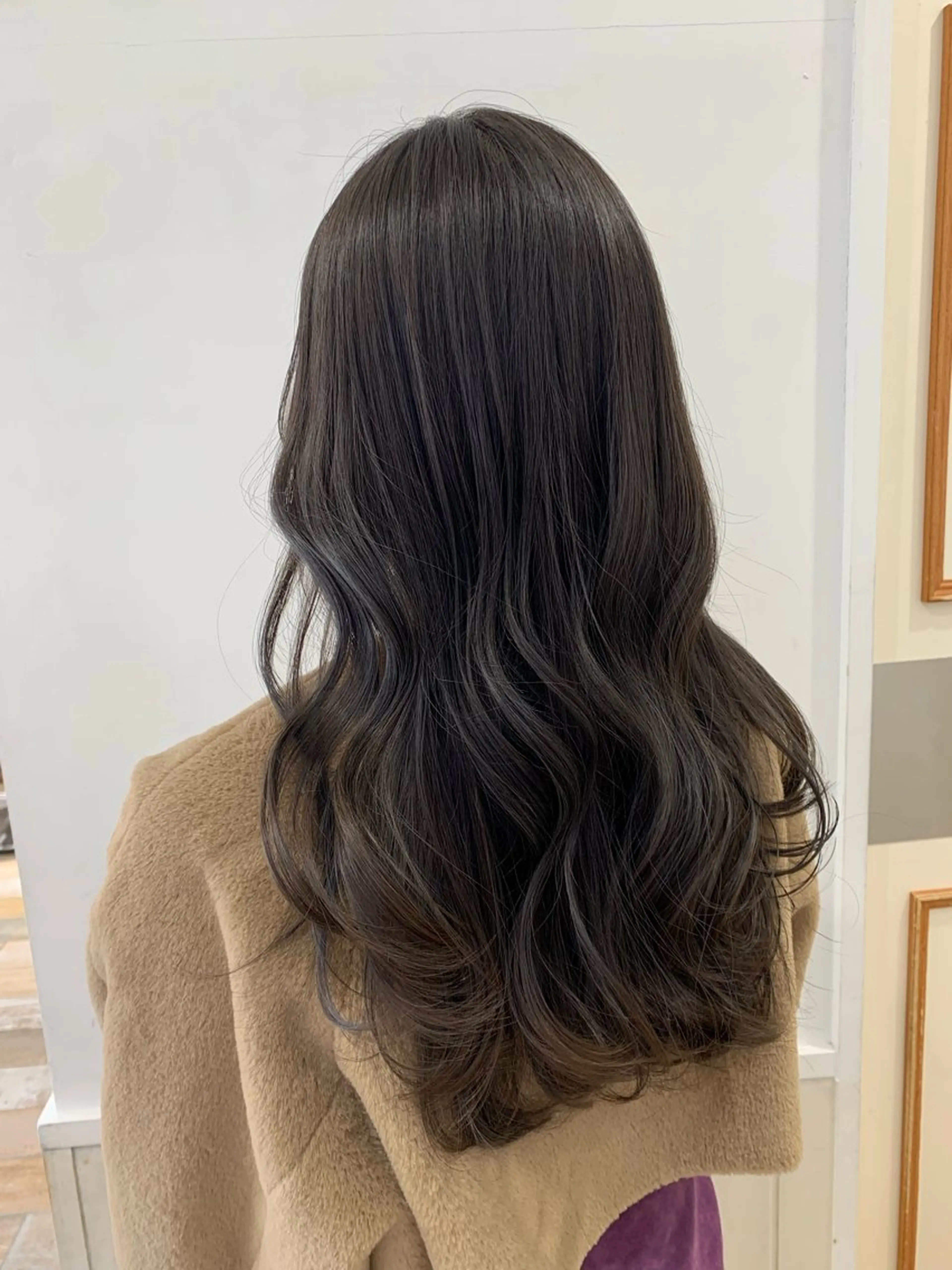 セミロング カラー メンズカット/ニュア ンスパーマkaitoのヘアスタイル