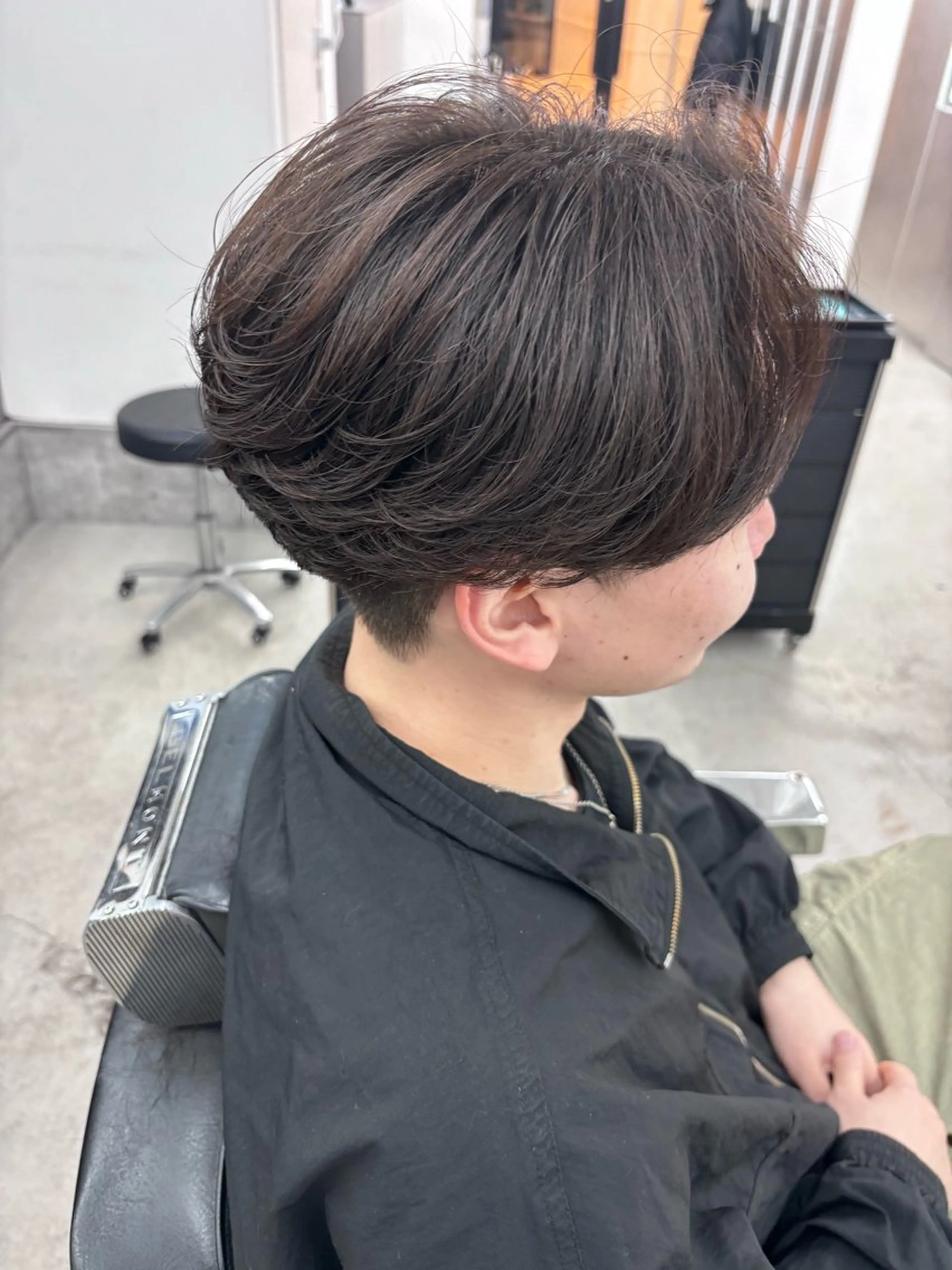 パーマ メンズ カット 縮毛矯正 土岐 仁/メンズ専門 パーマ特化美容師🌀のヘアスタイル