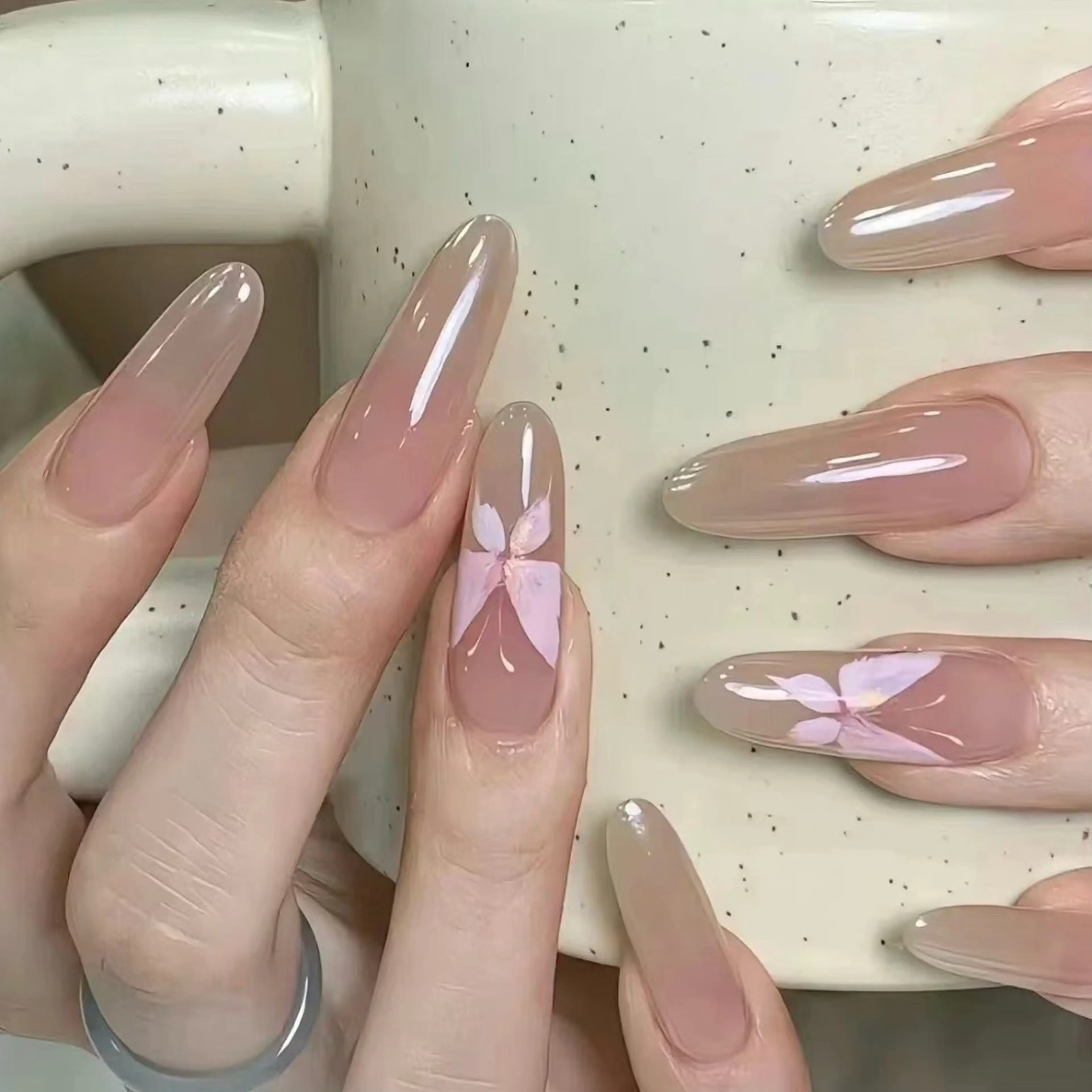 ネイル ハンドネイル By moonネイル 🌷ワンホン/韓国風のネイルデザイン