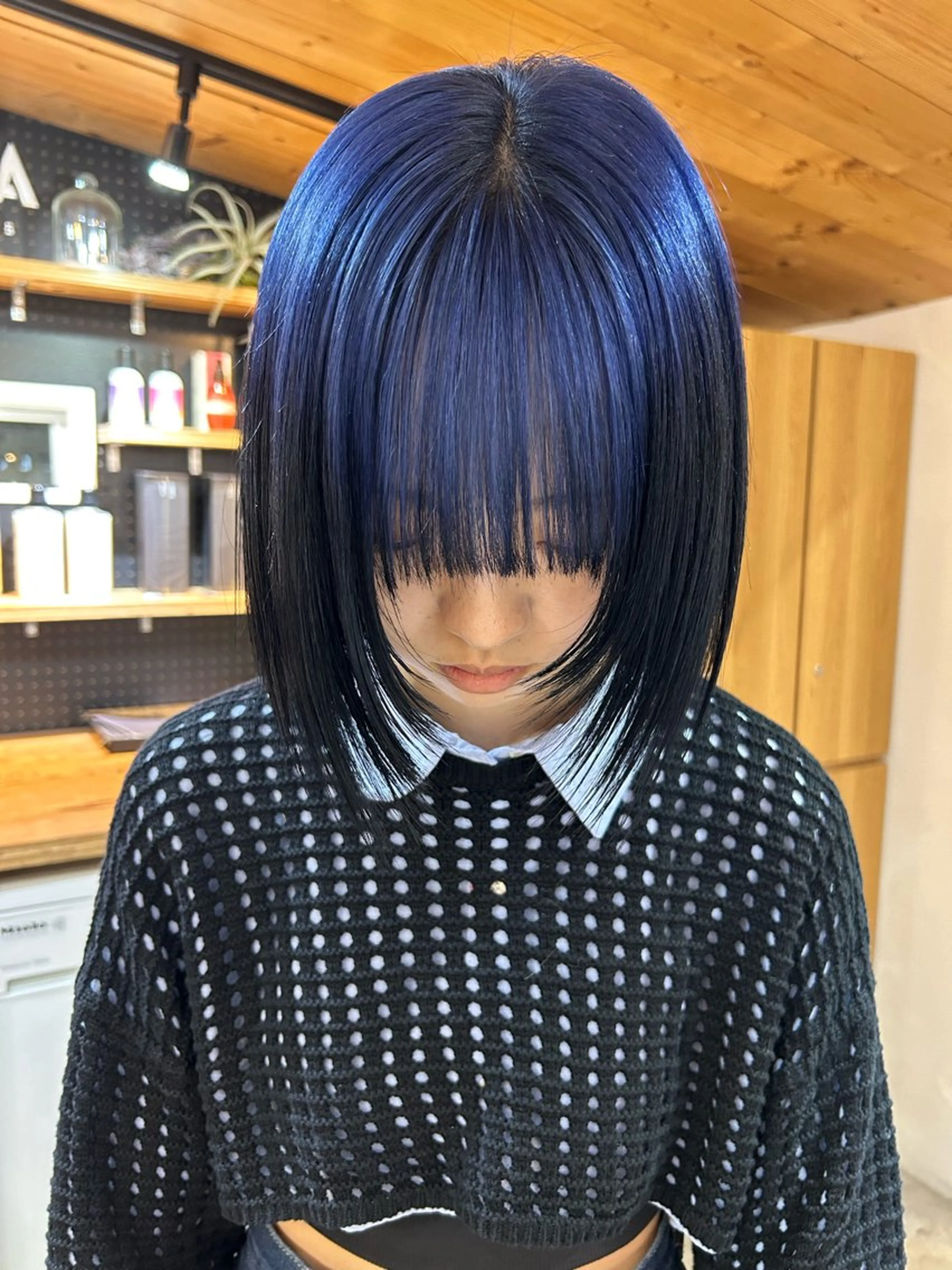 ショート カラー メンズ 黒髪 カット ヘアカラー トリートメント 🧸艶々韓国ヘア 🧁mizunaのヘアスタイル