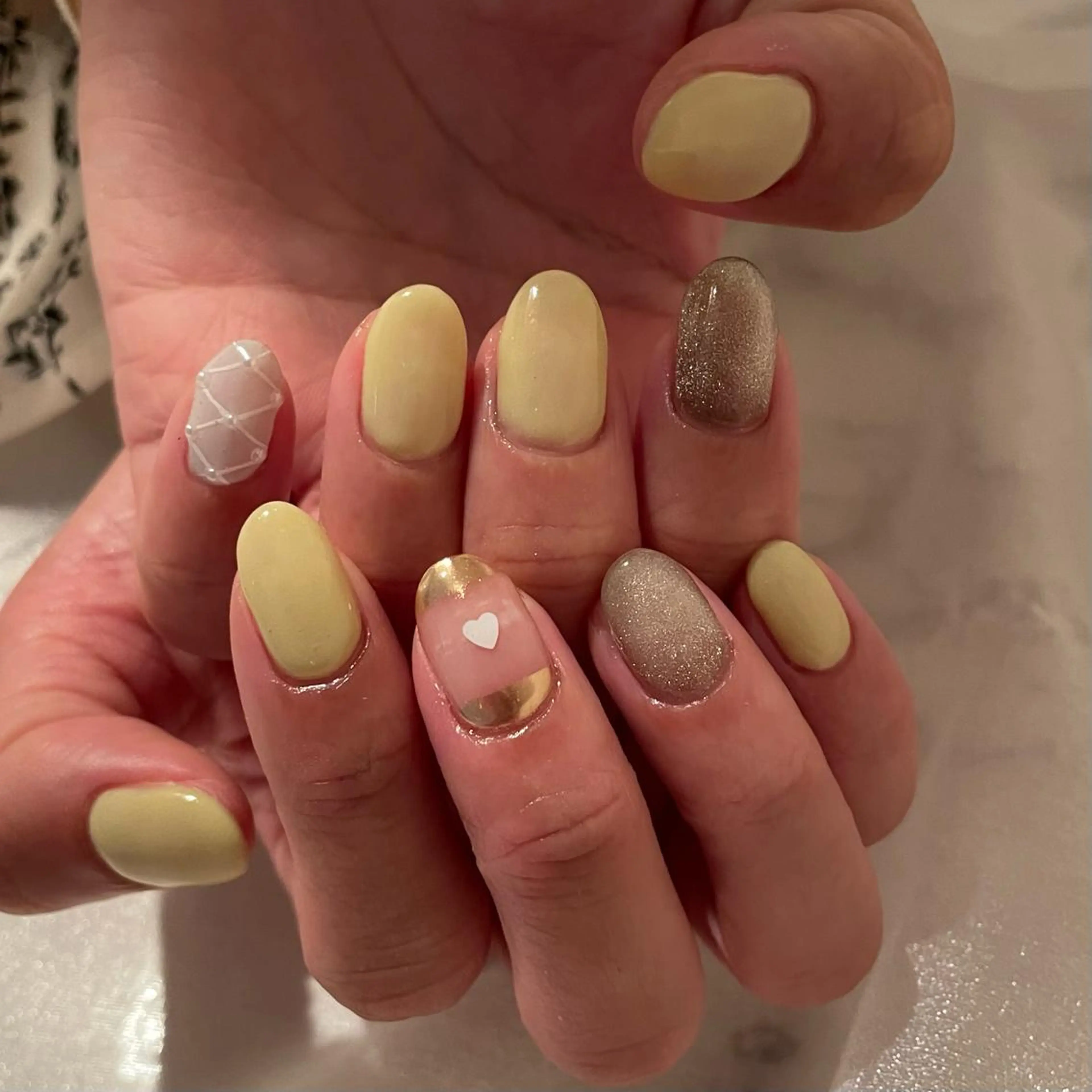 ネイル ハンドネイル ハンドケア lylynail YUUKAのネイルデザイン