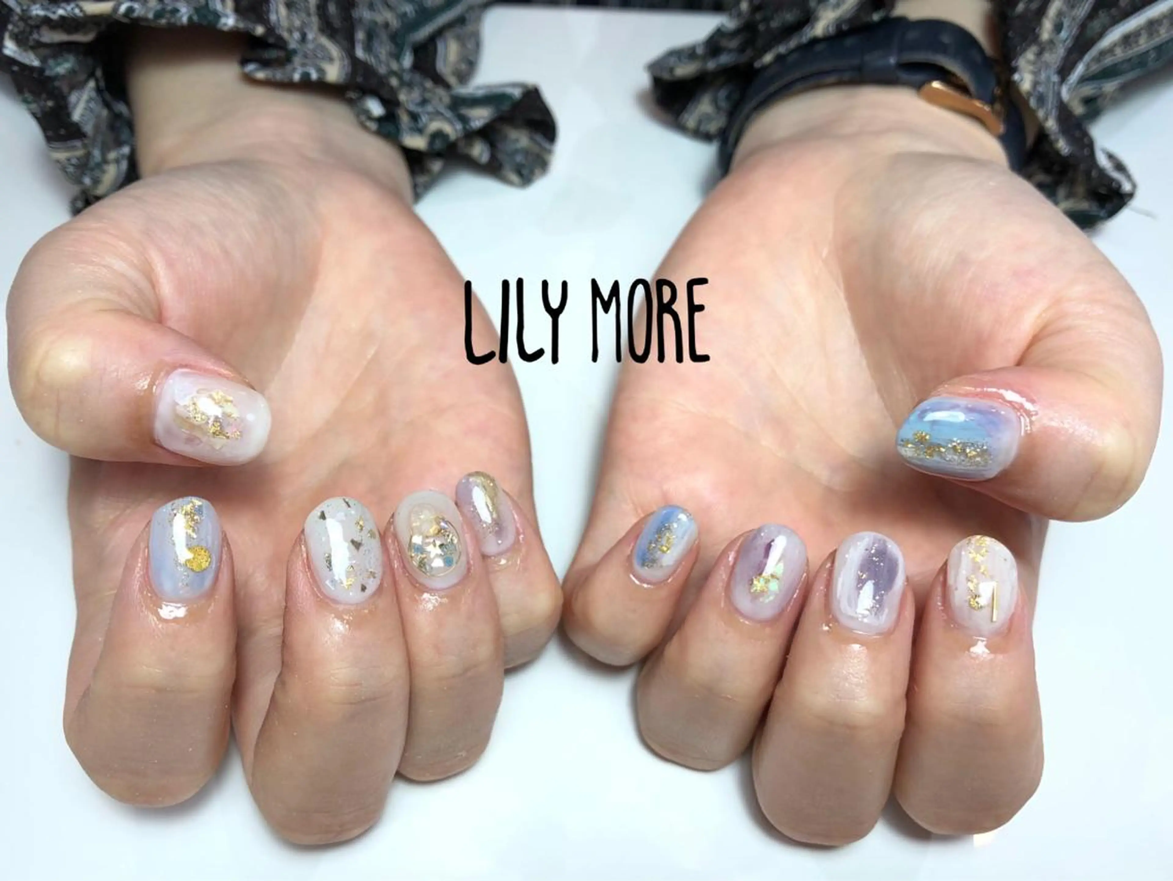 ネイル ニュアンスネイル Lily closetのネイルデザイン