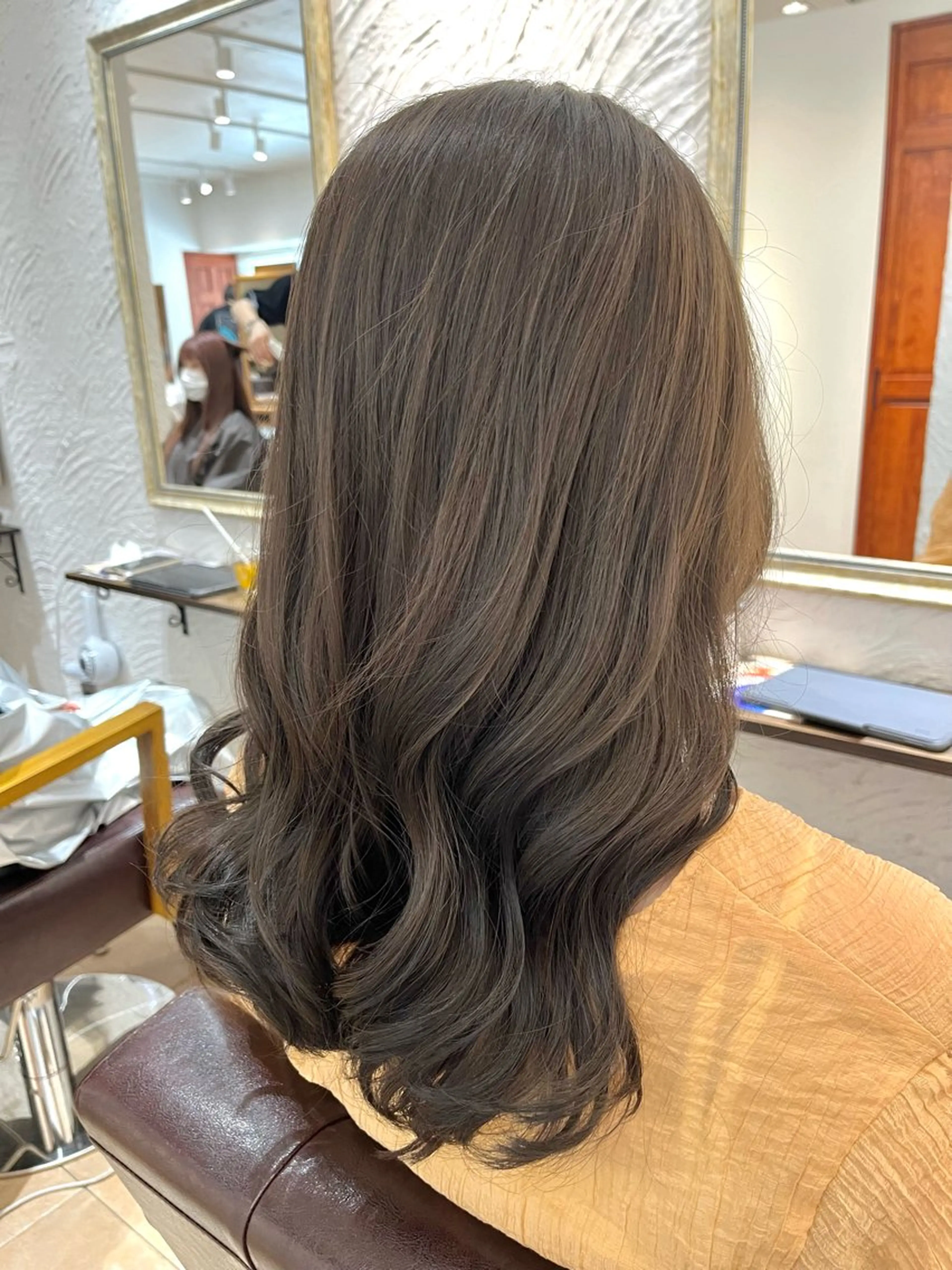 セミロング カット ヘアカラー トリートメント 🧡透明感/艶髪🧡 正木 亨🍊のヘアスタイル