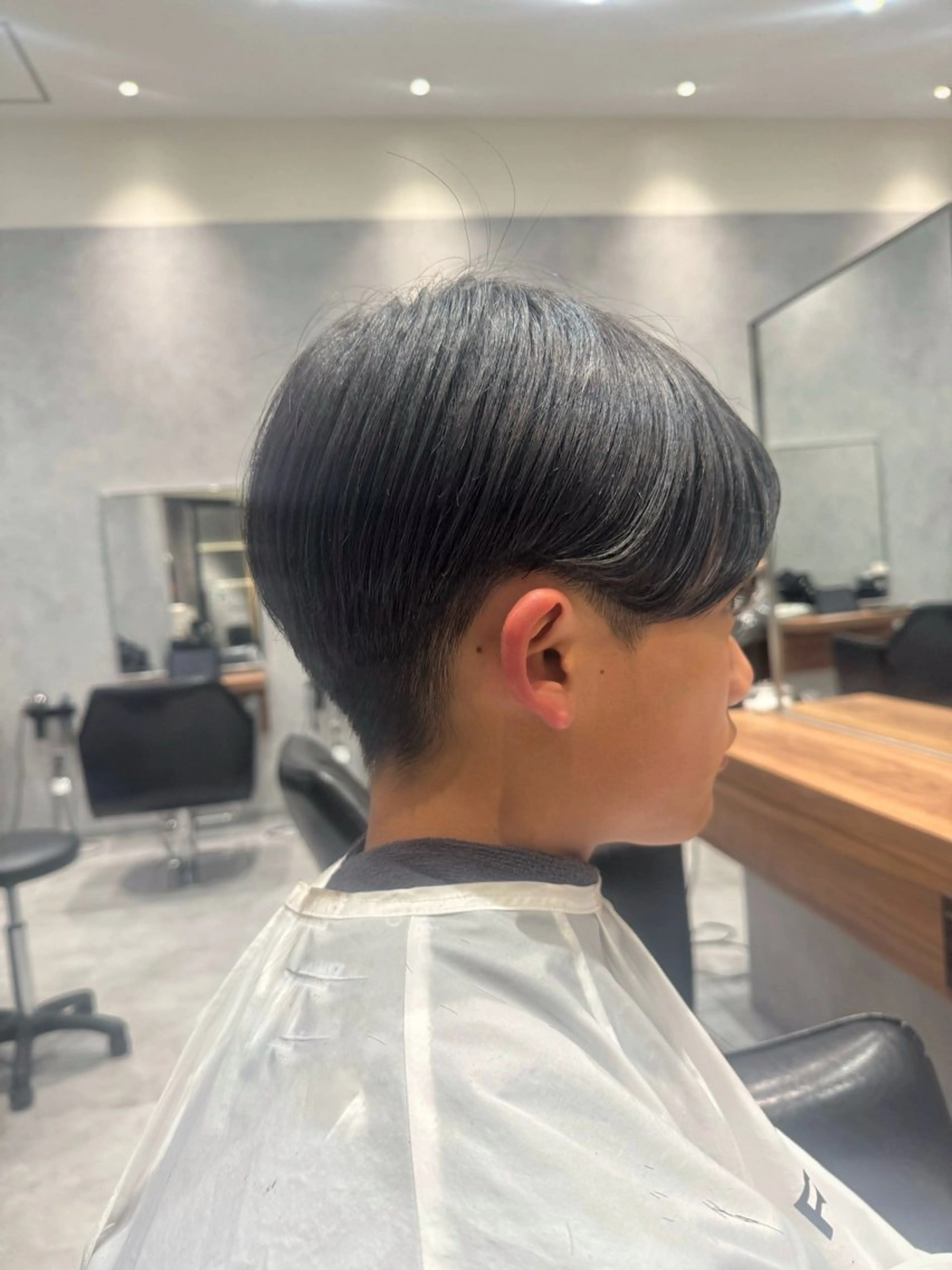 ショート メンズ マッシュ シースルーマッシュ メンズカット特化 今野のヘアスタイル