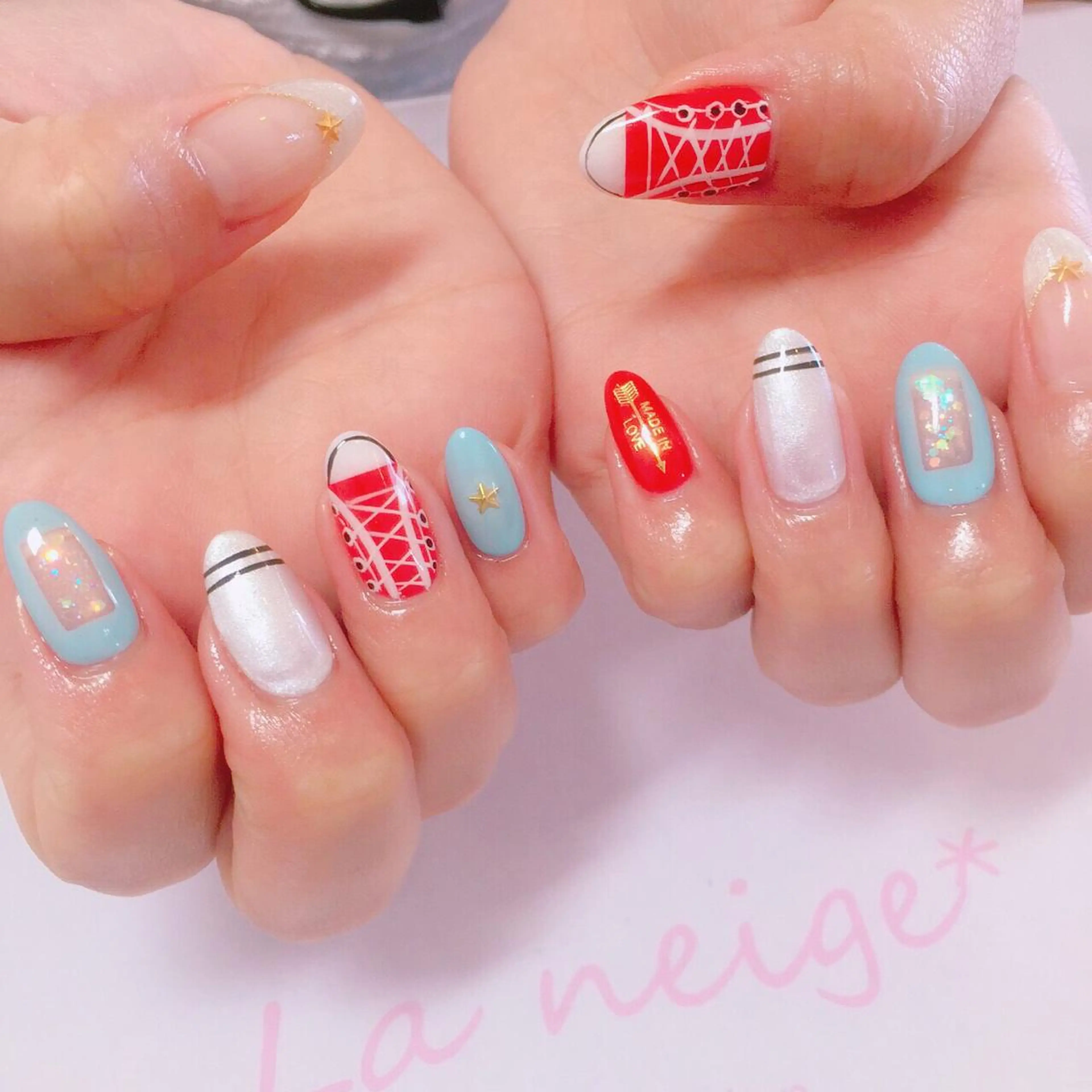 ネイル La neige* yuki 🐩🌙のネイルデザイン